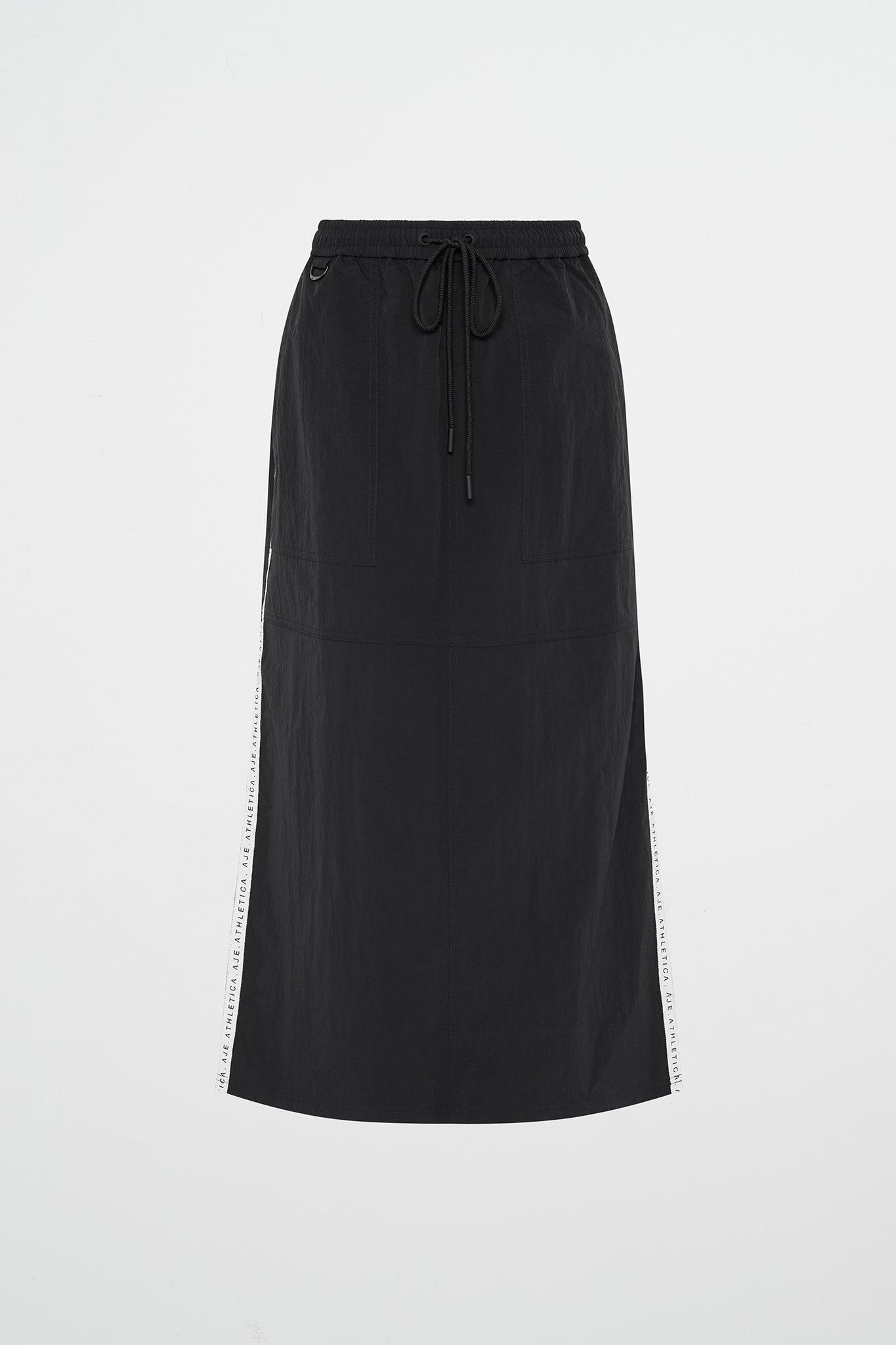 Logo Tape Spray Midi Skirt 647 Product Image