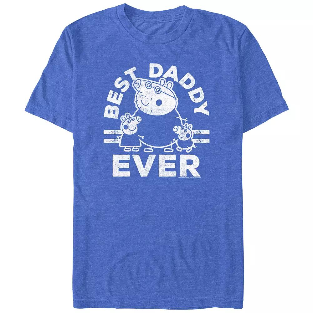 Big & Tall Peppa Pig Best Day Ever Graphic Tee, Men's,  Product Image