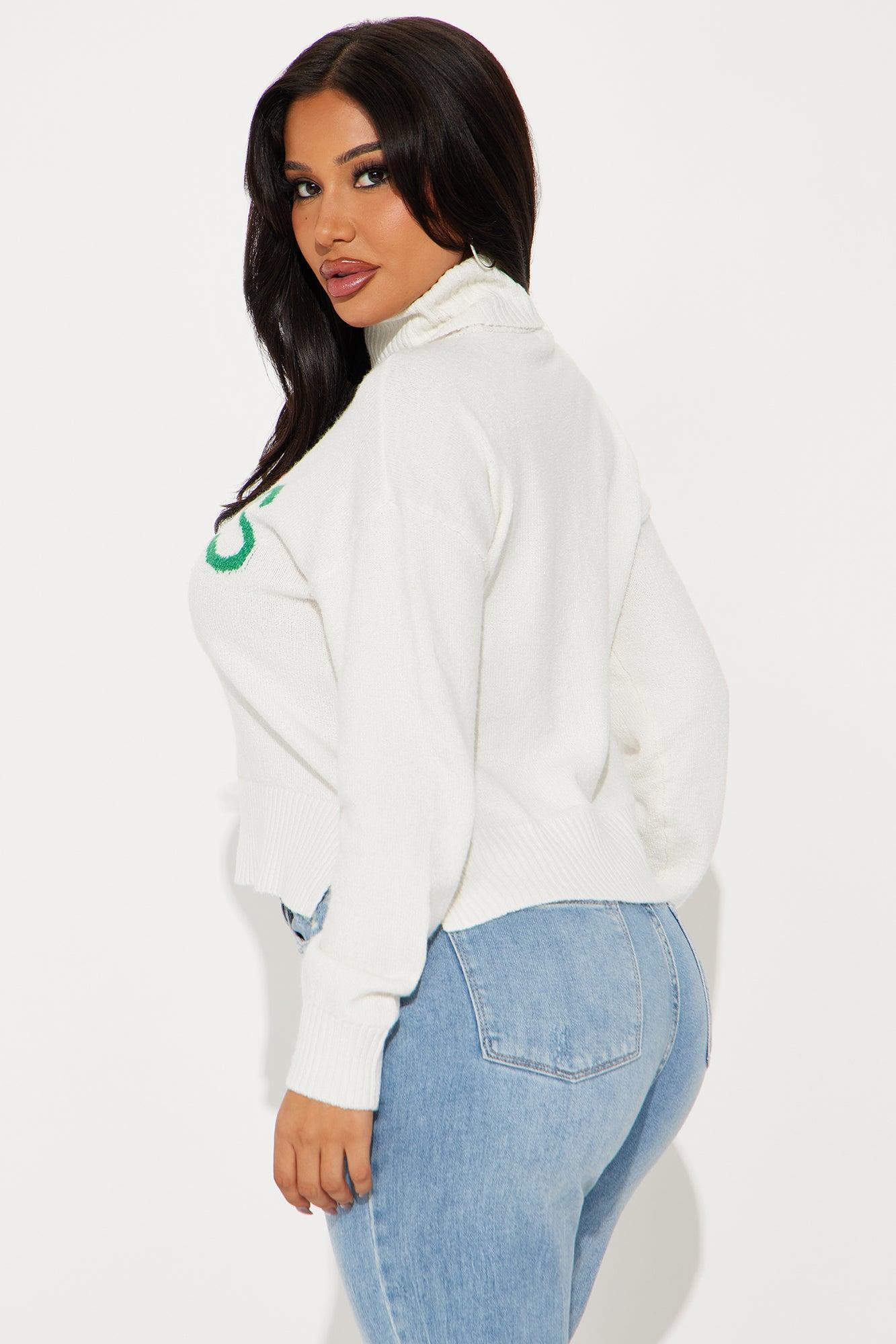 Apres Turtle Neck Sweater - Ivory/combo Product Image