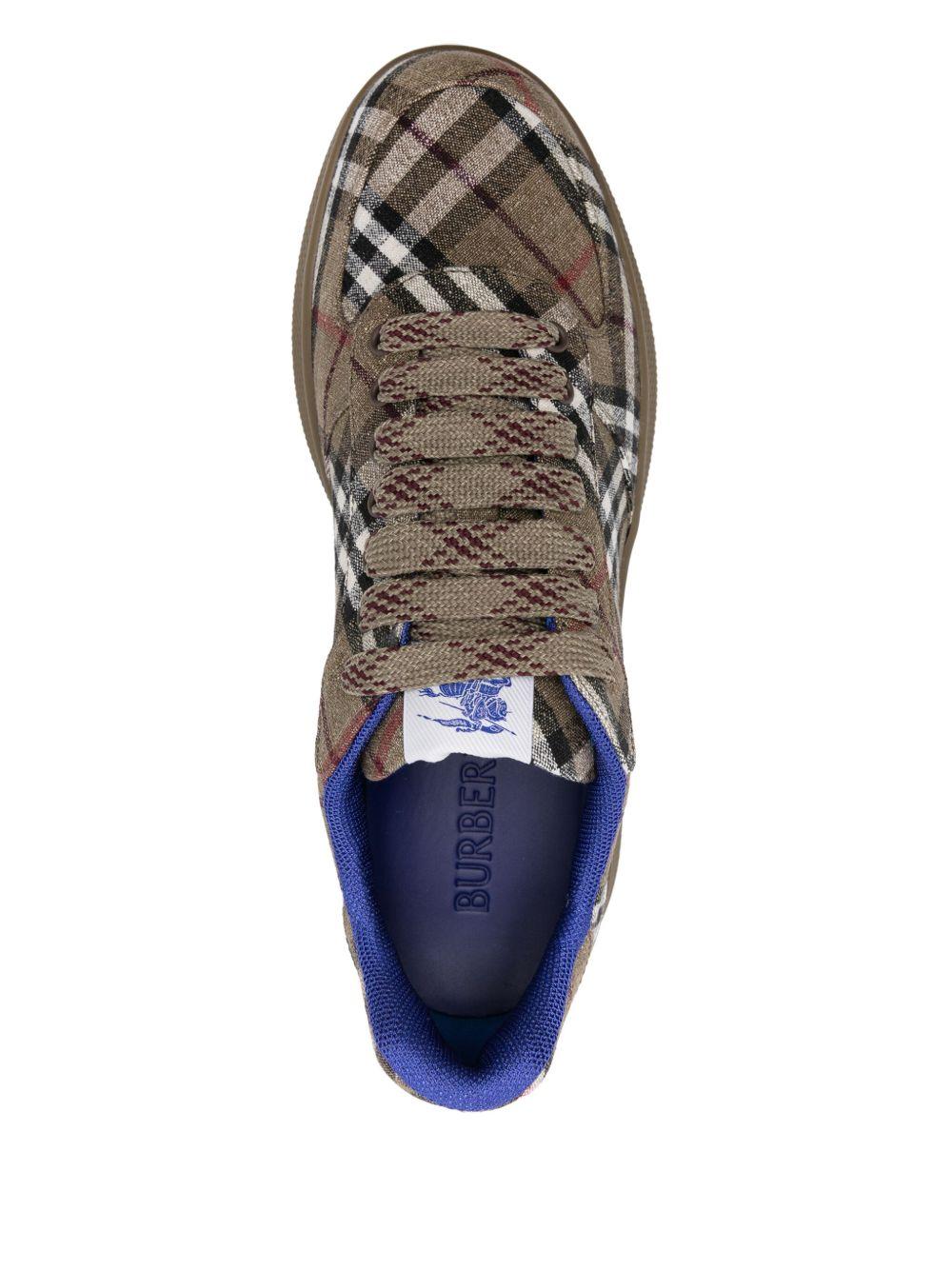 checked sneakers Product Image