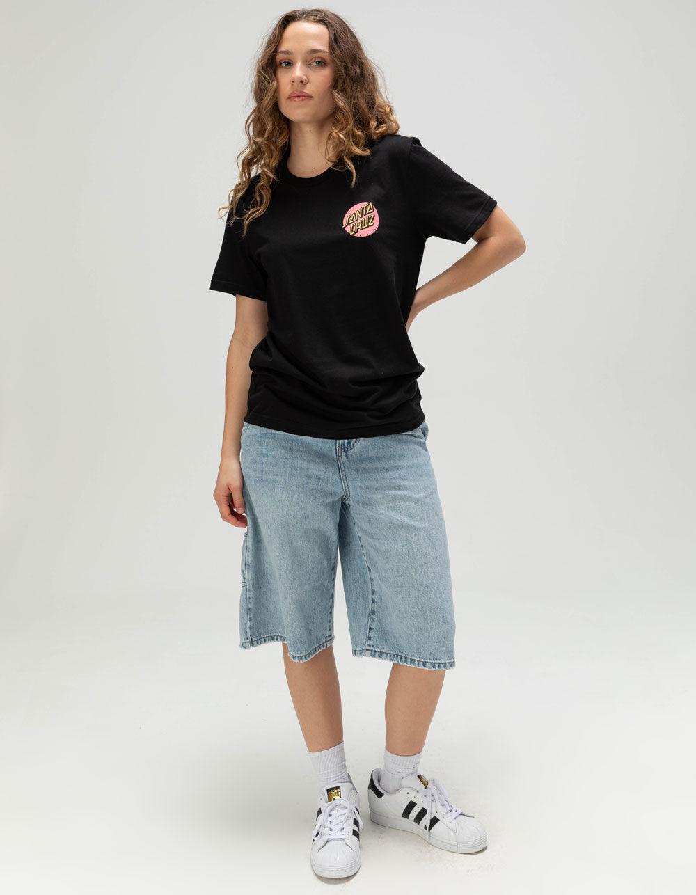 SANTA CRUZ Other Dot Womens Relaxed Tee - BLACK Product Image