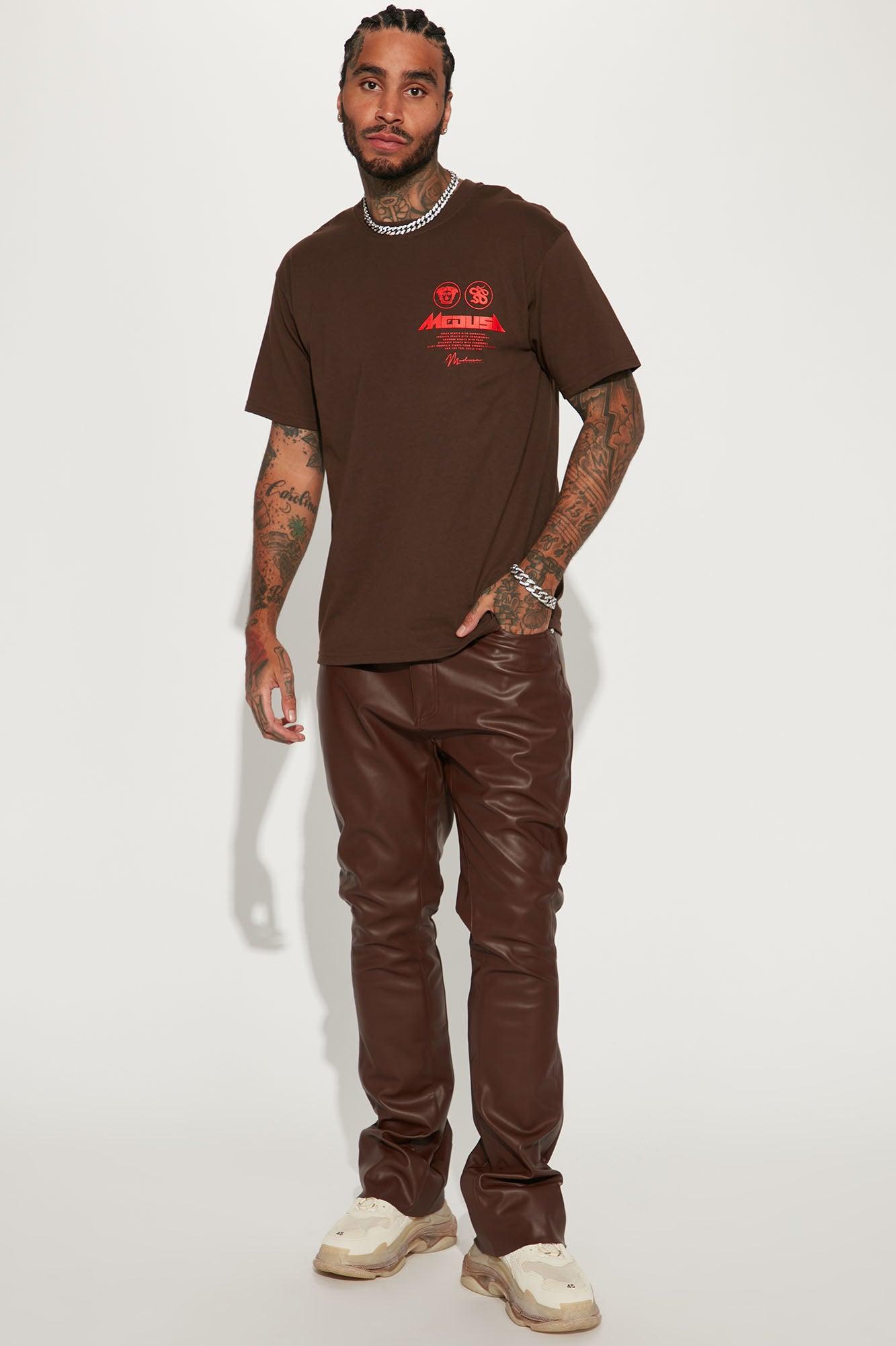 Medusa Short Sleeve Tee - Brown Product Image
