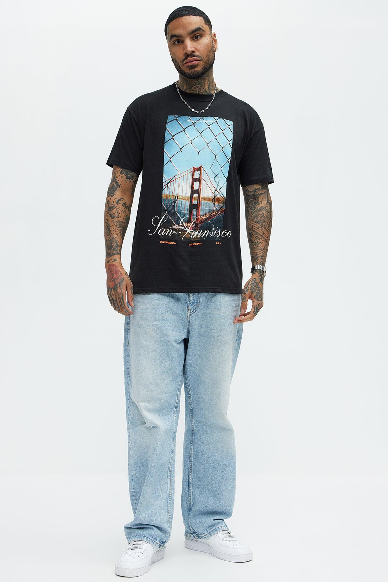 Golden Gate SF Short Sleeve Tee - Black Product Image
