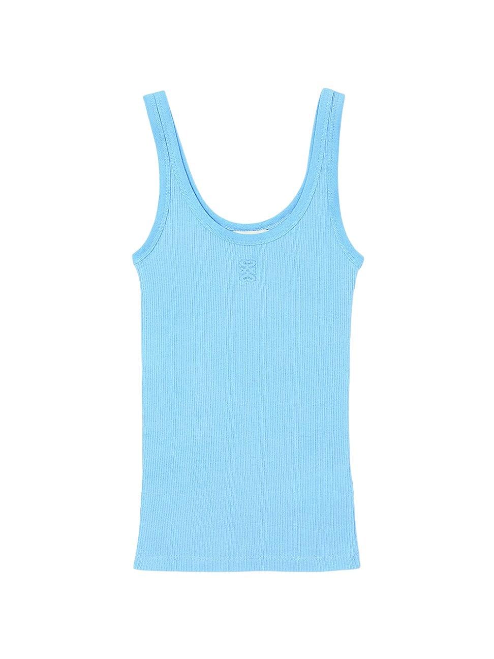 Womens Ribbed Vest Top Product Image