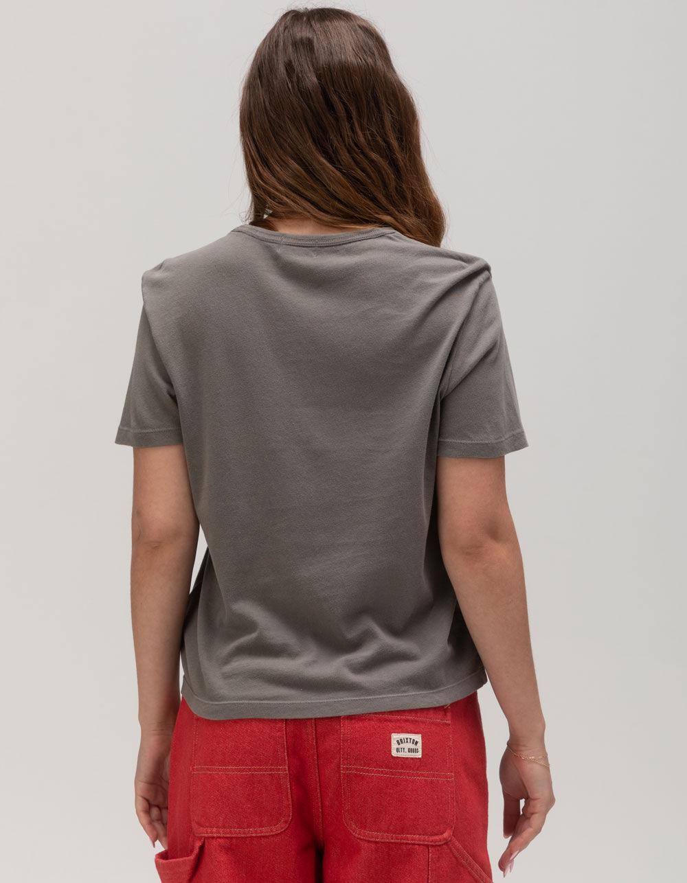 BRIXTON Carefree Womens Pocket Tee - BLACK RINSE Product Image