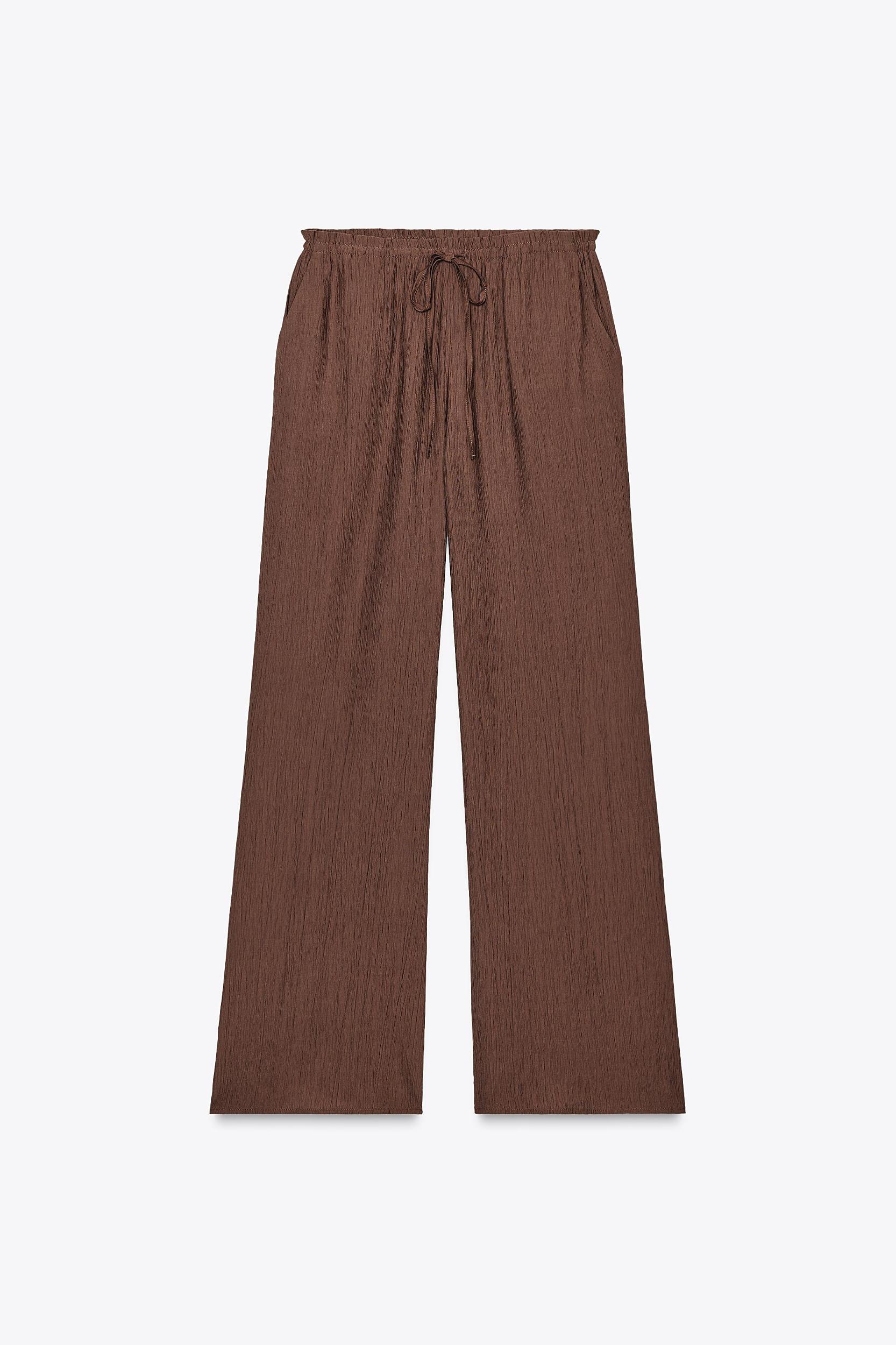 TEXTURED WEAVE PANTS Product Image