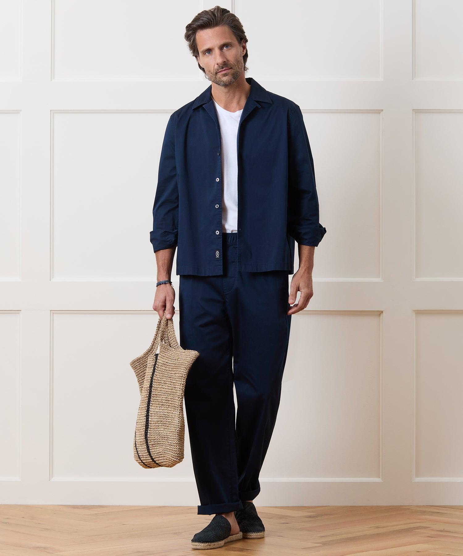 Relaxed Poplin Leisure Pant Product Image