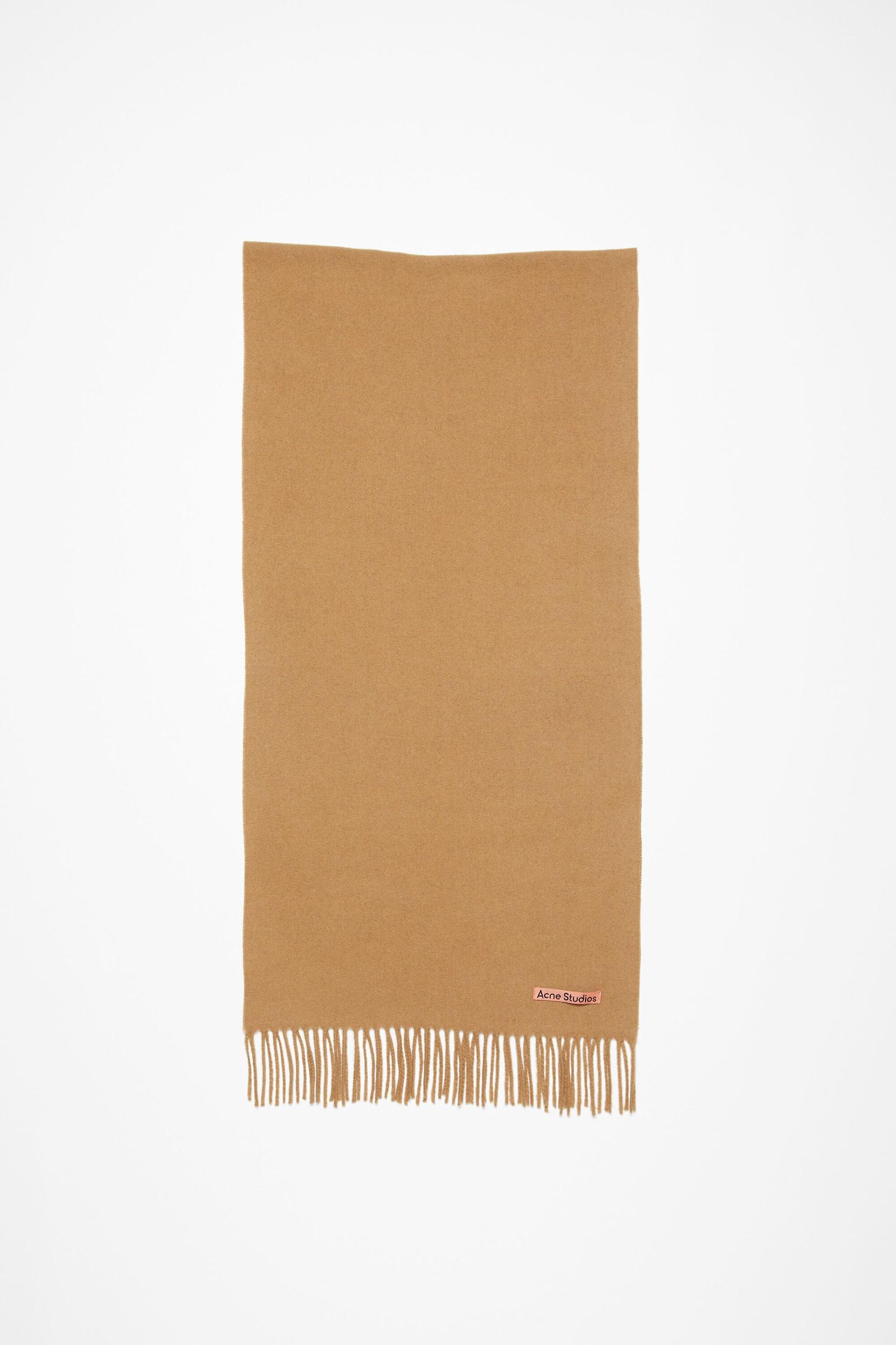 Cashmere fringe scarf - Narrow Product Image