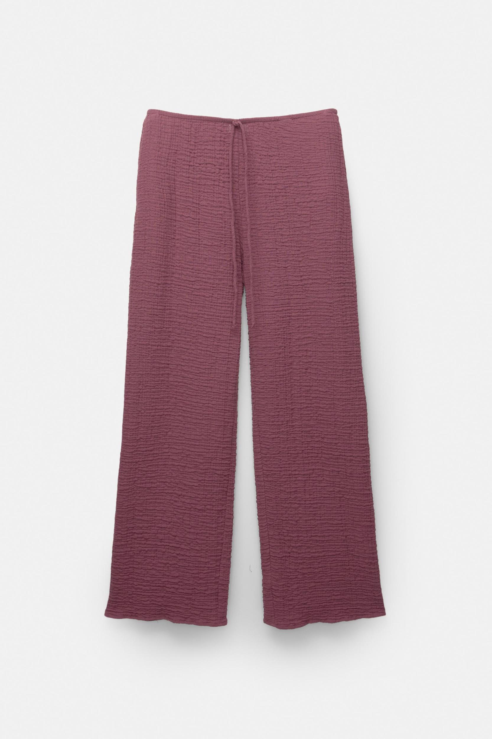 Creased-effect sweatpants Product Image