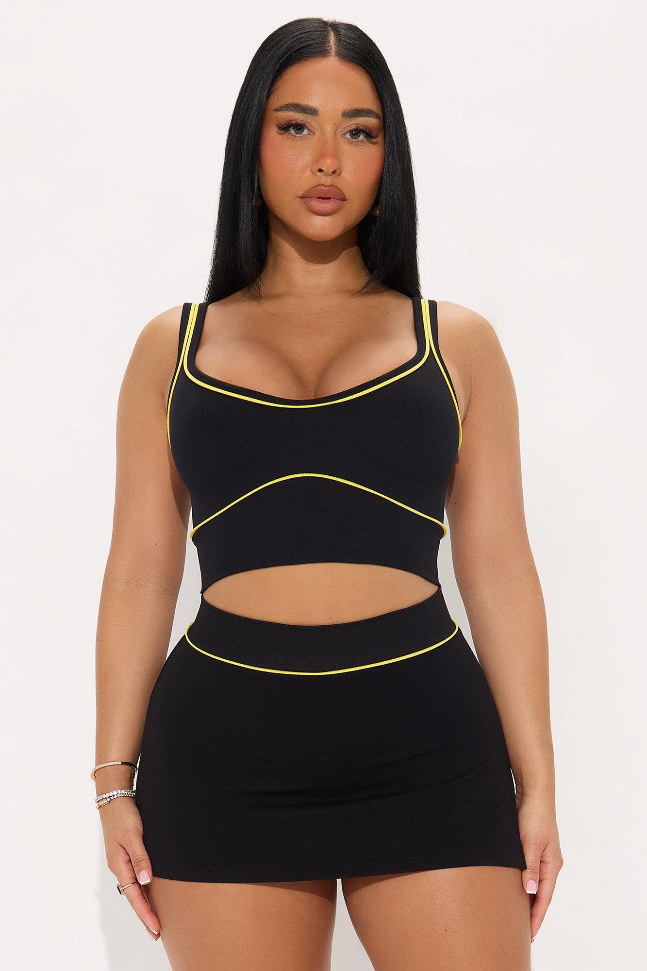 Sydney Skirt Set - Black/combo Product Image