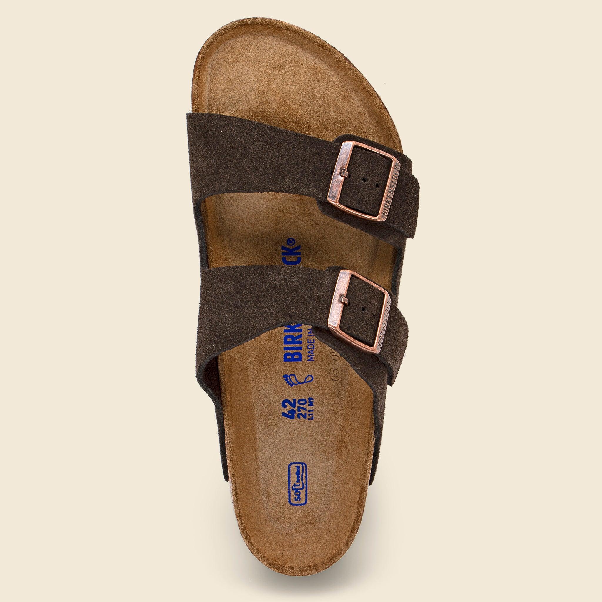 Arizona Suede Sandal - Mocha Product Image