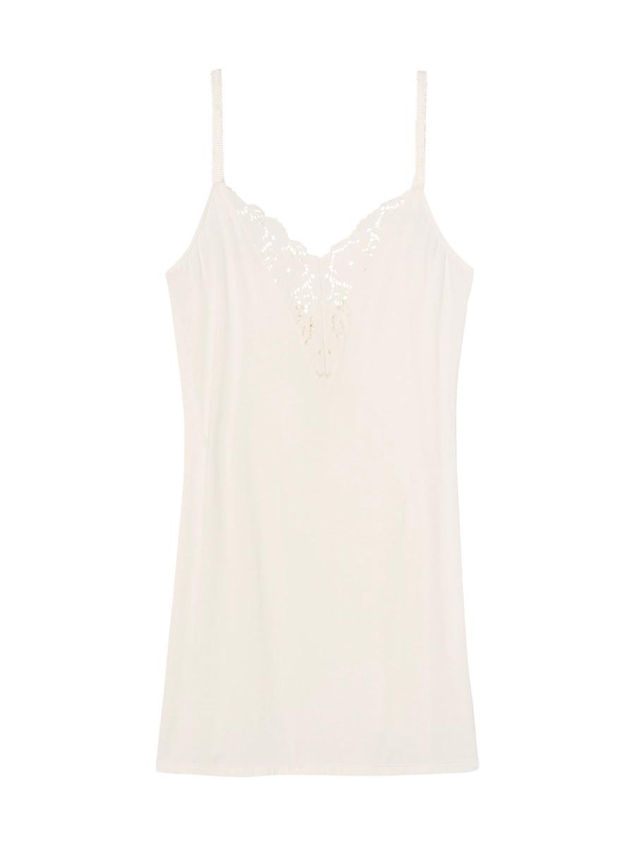 Womens Naya Double Lace Inset Chemise Product Image