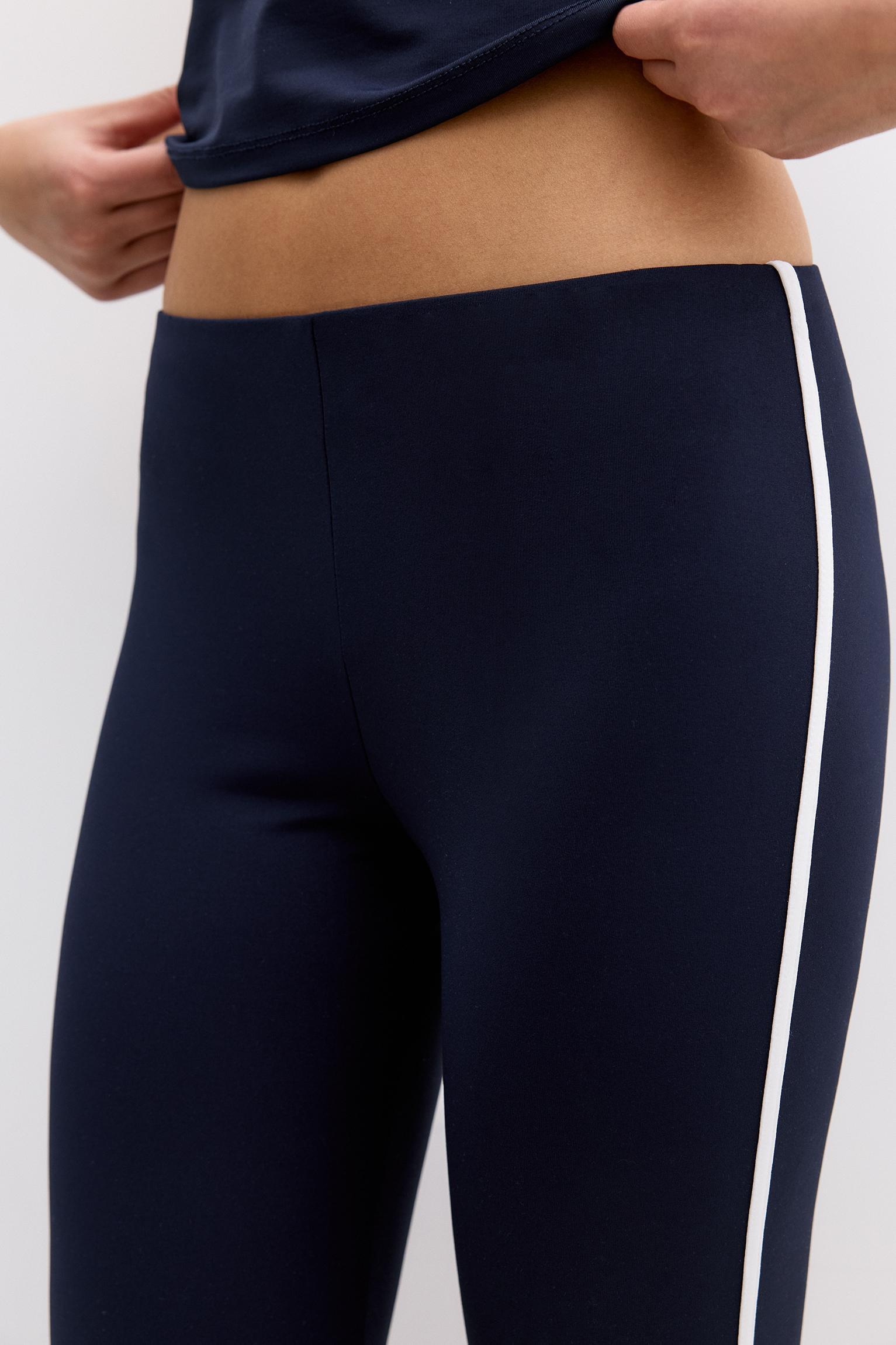 Leggings with contrast trims Product Image