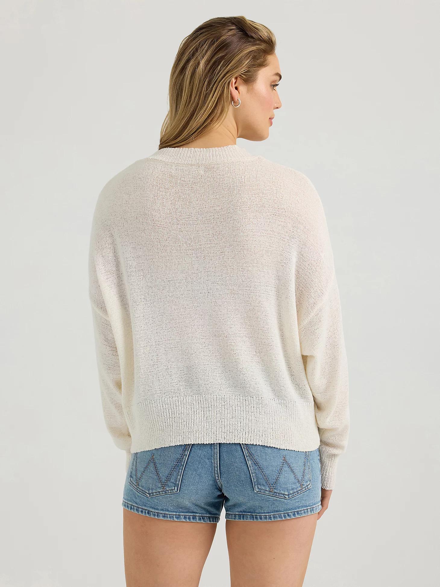 Women's Wrangler Gauzy Knit Sweater | Women's TOPS | Wrangler® Product Image