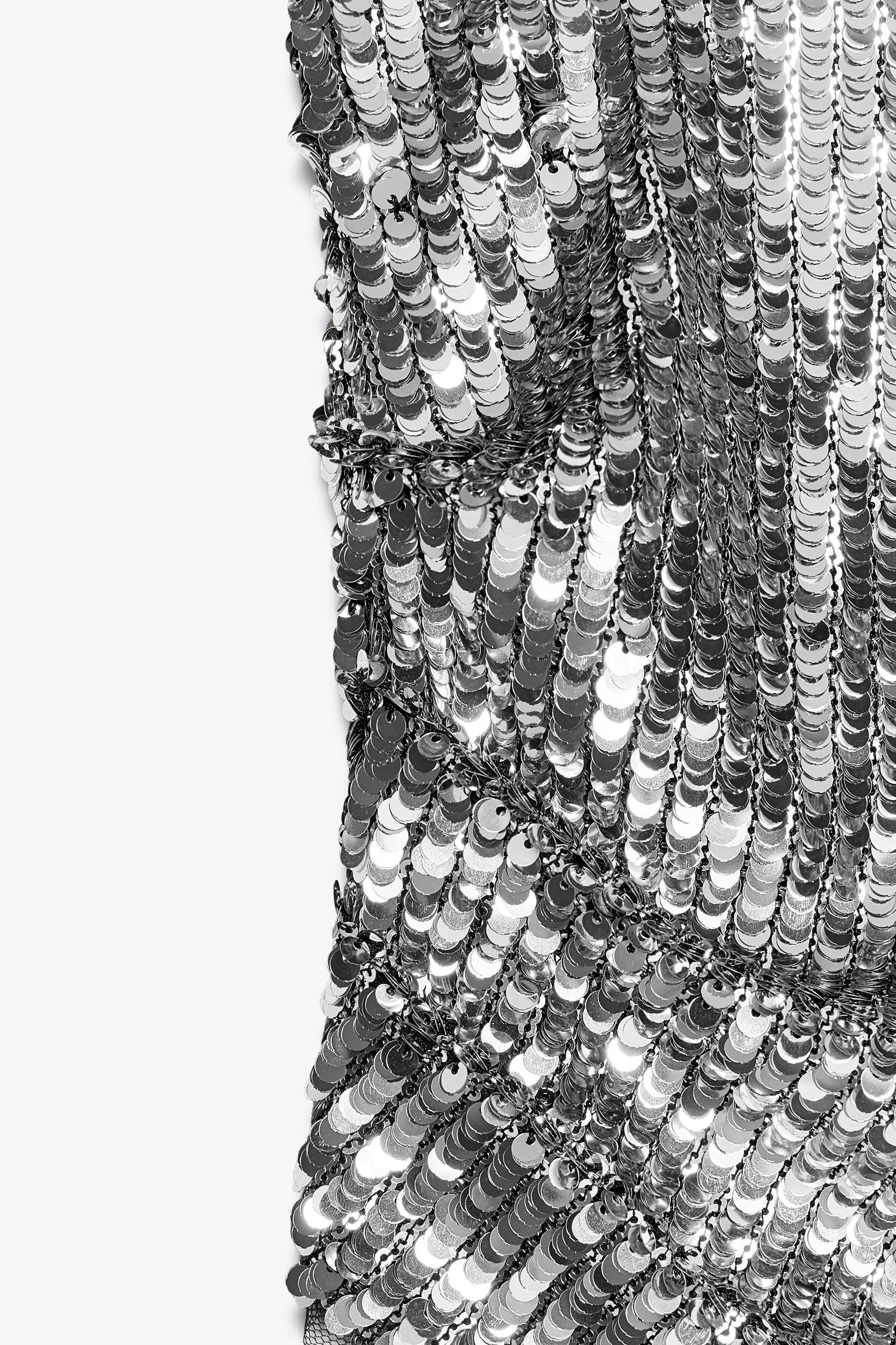 ASYMMETRIC SEQUIN TOP Product Image