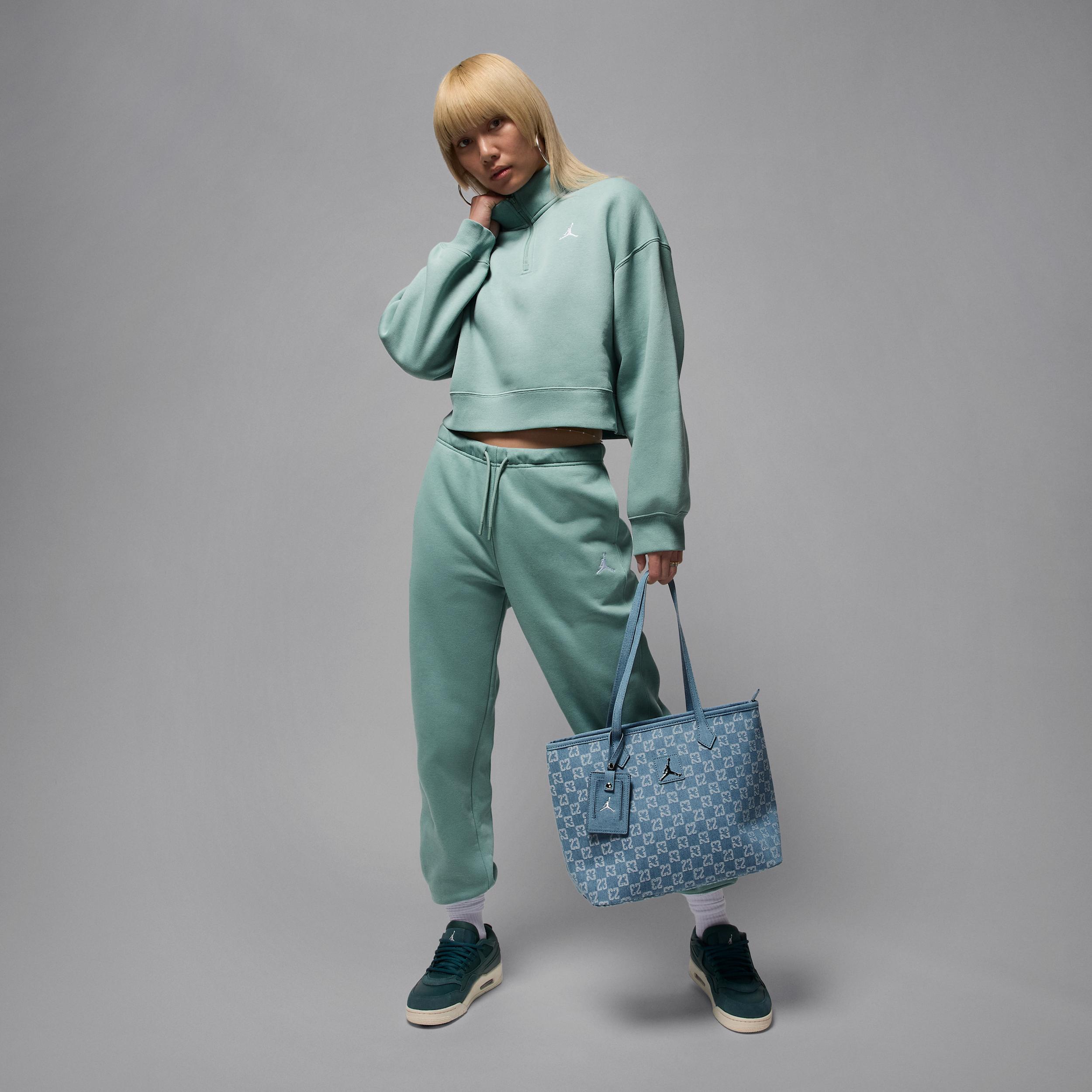 Womens Jordan Brooklyn Fleece 1/4-Zip Top | IH2391-017 Product Image