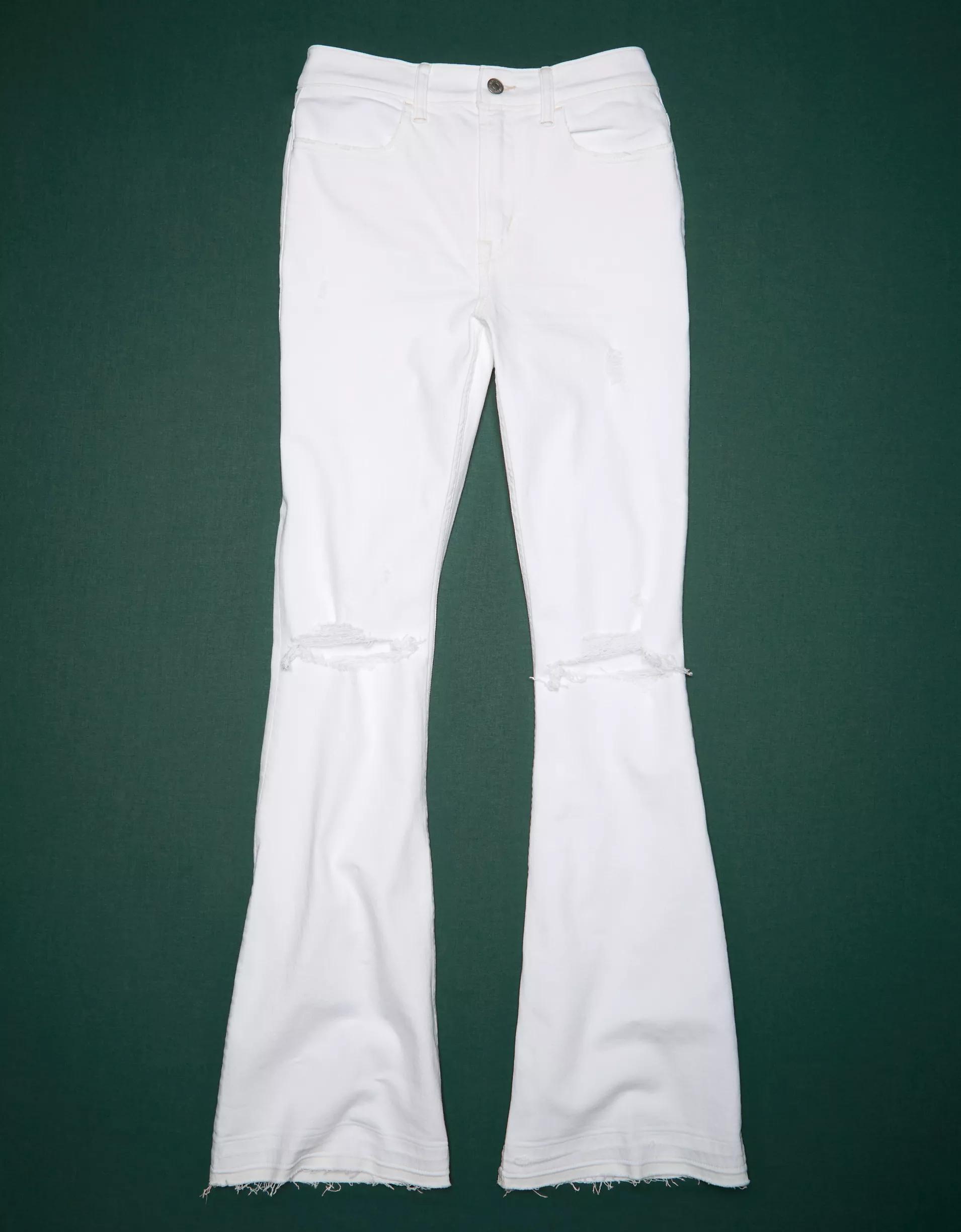 AE77 Premium High-Waisted Flare Jean Product Image