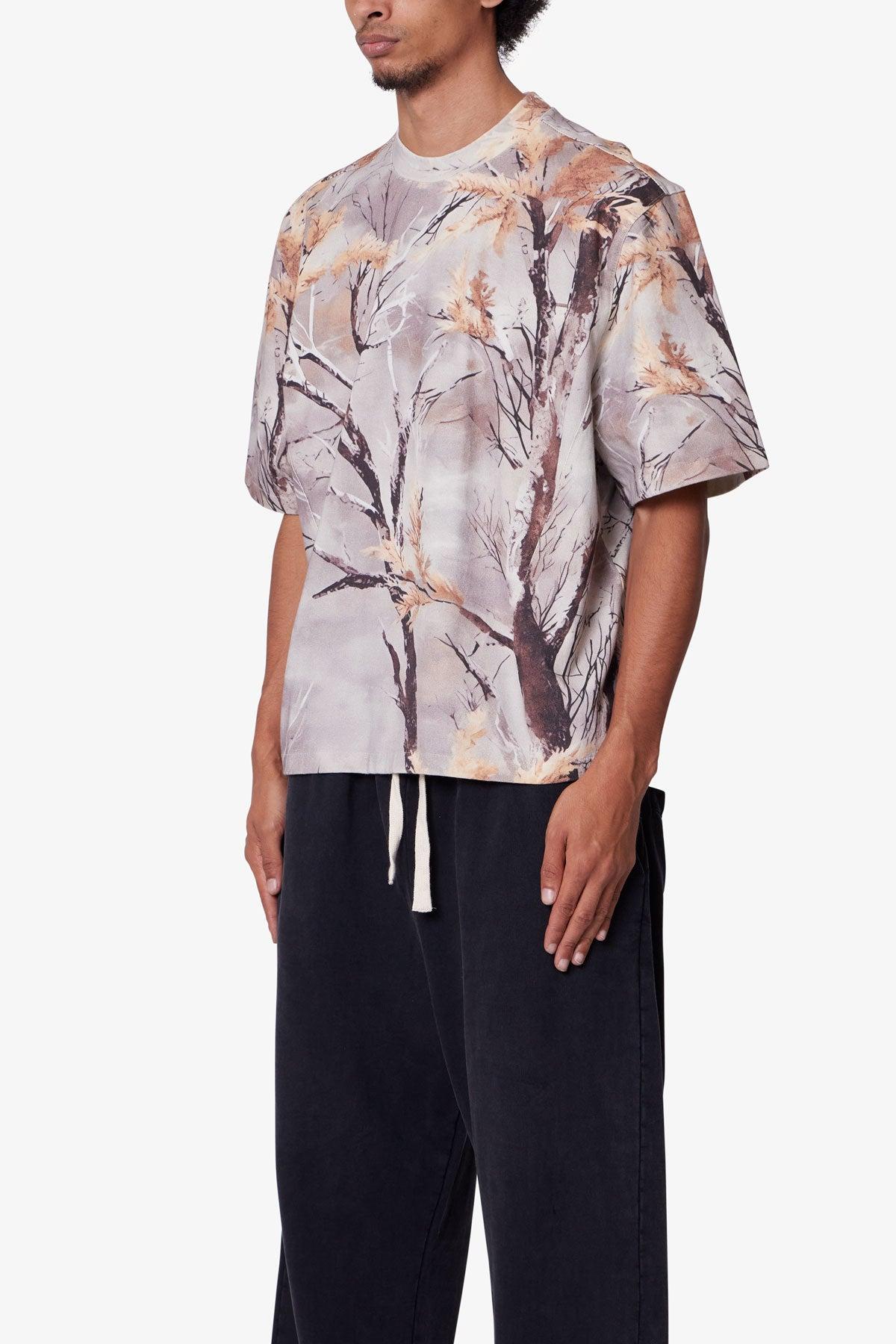 Washed Dart Tee - Snow Camo Product Image