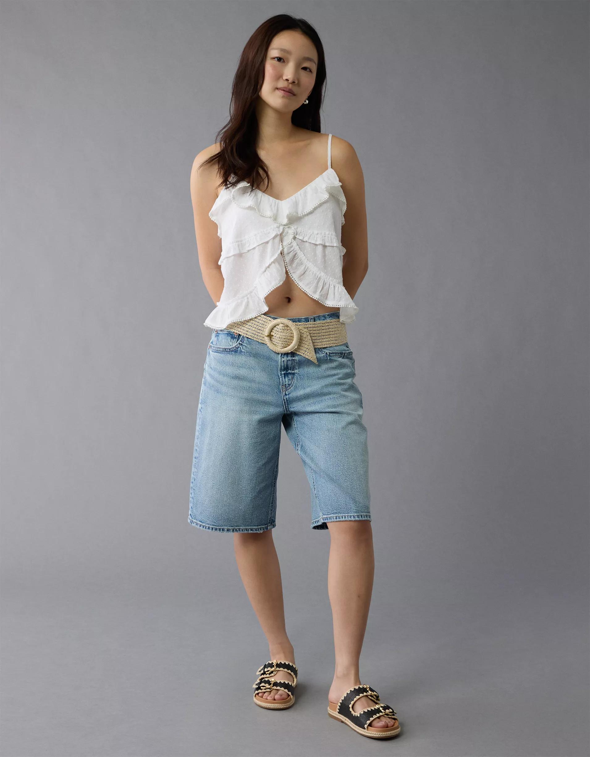AE V-Neck Ruffle Cami Product Image