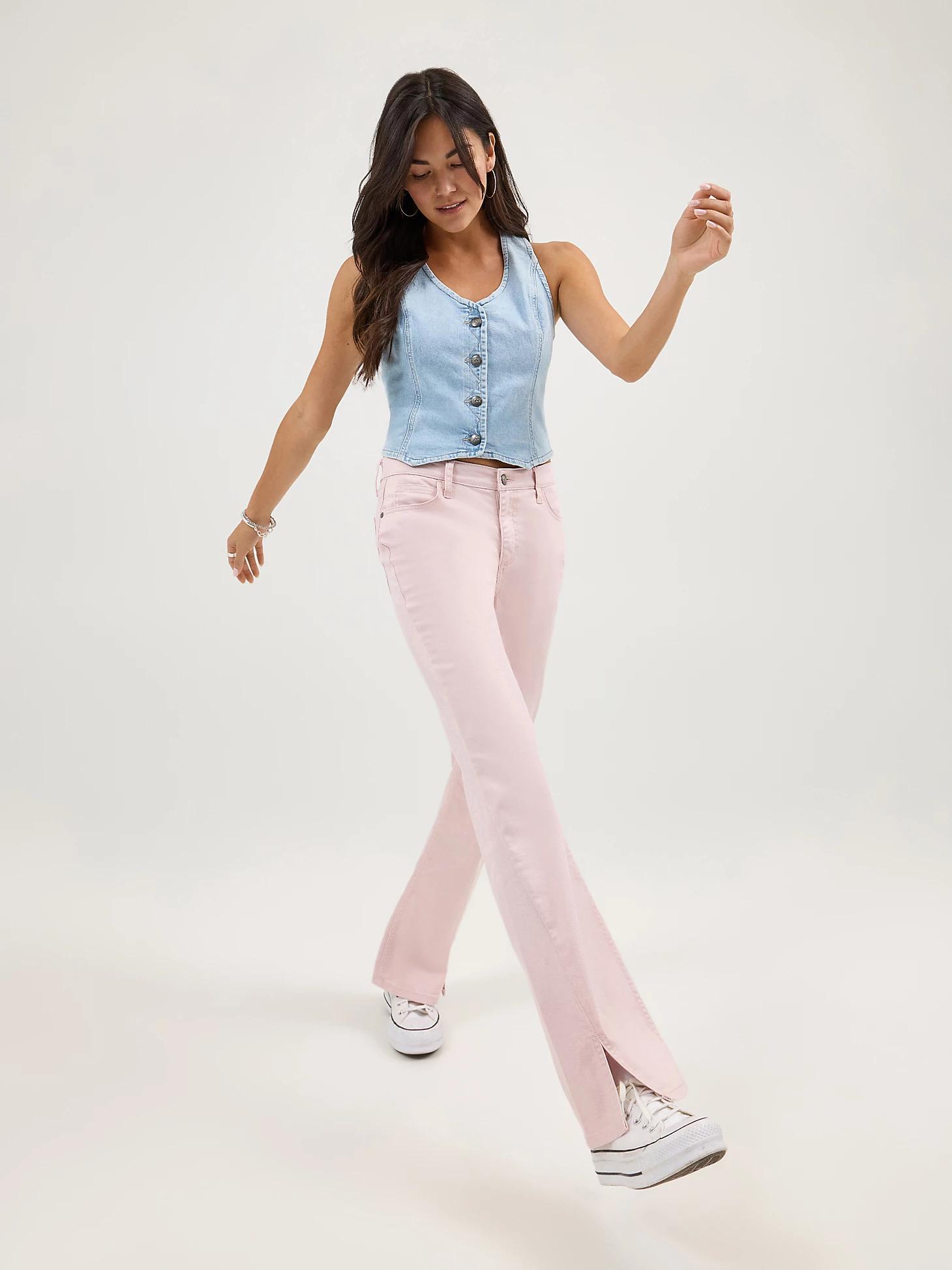 Women's Forward Curved Seam Split Bootcut Jean | Women's Jeans | Lee® Product Image