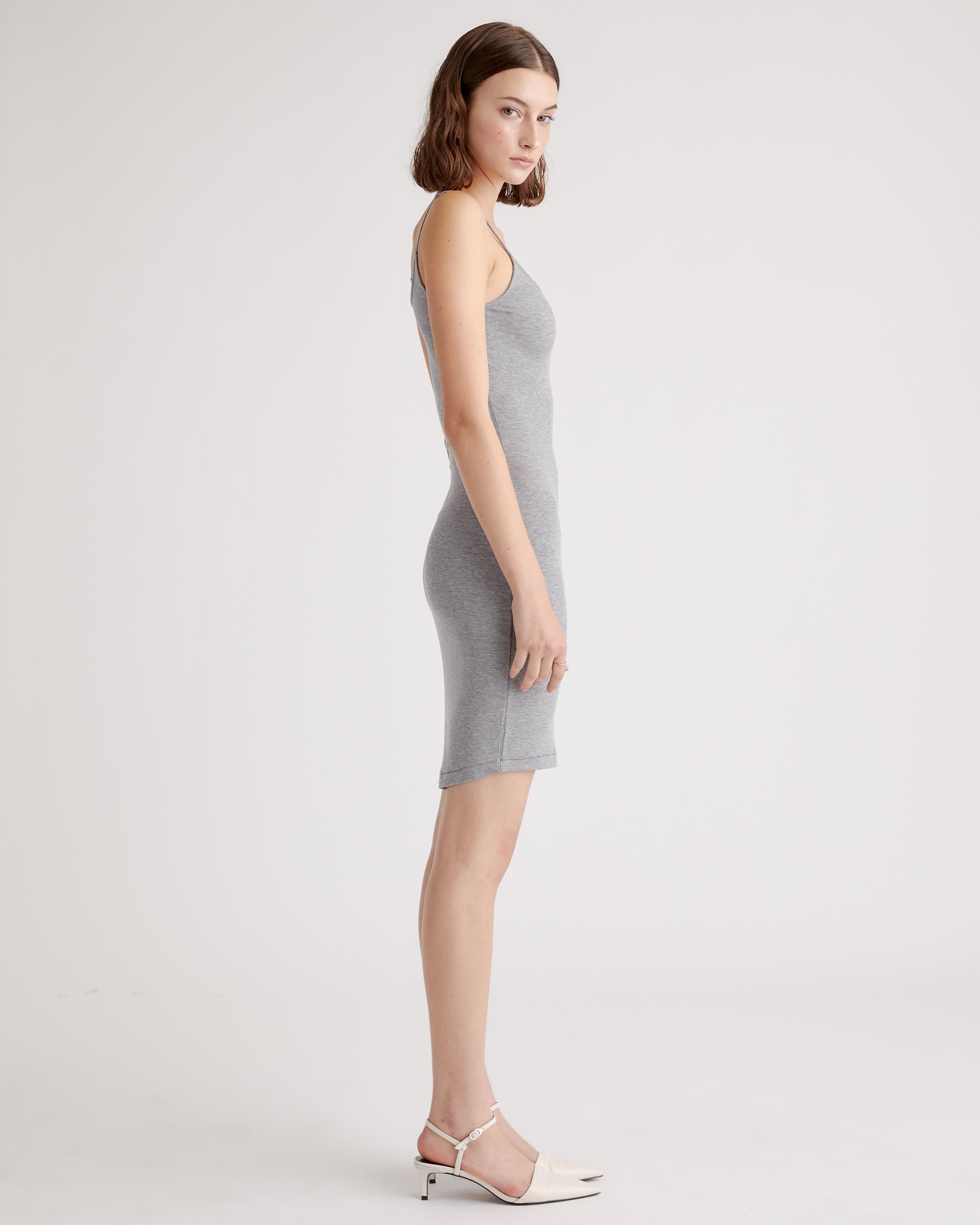 Quince | Women's Tencel Rib Knit Mini Slip Dress Product Image