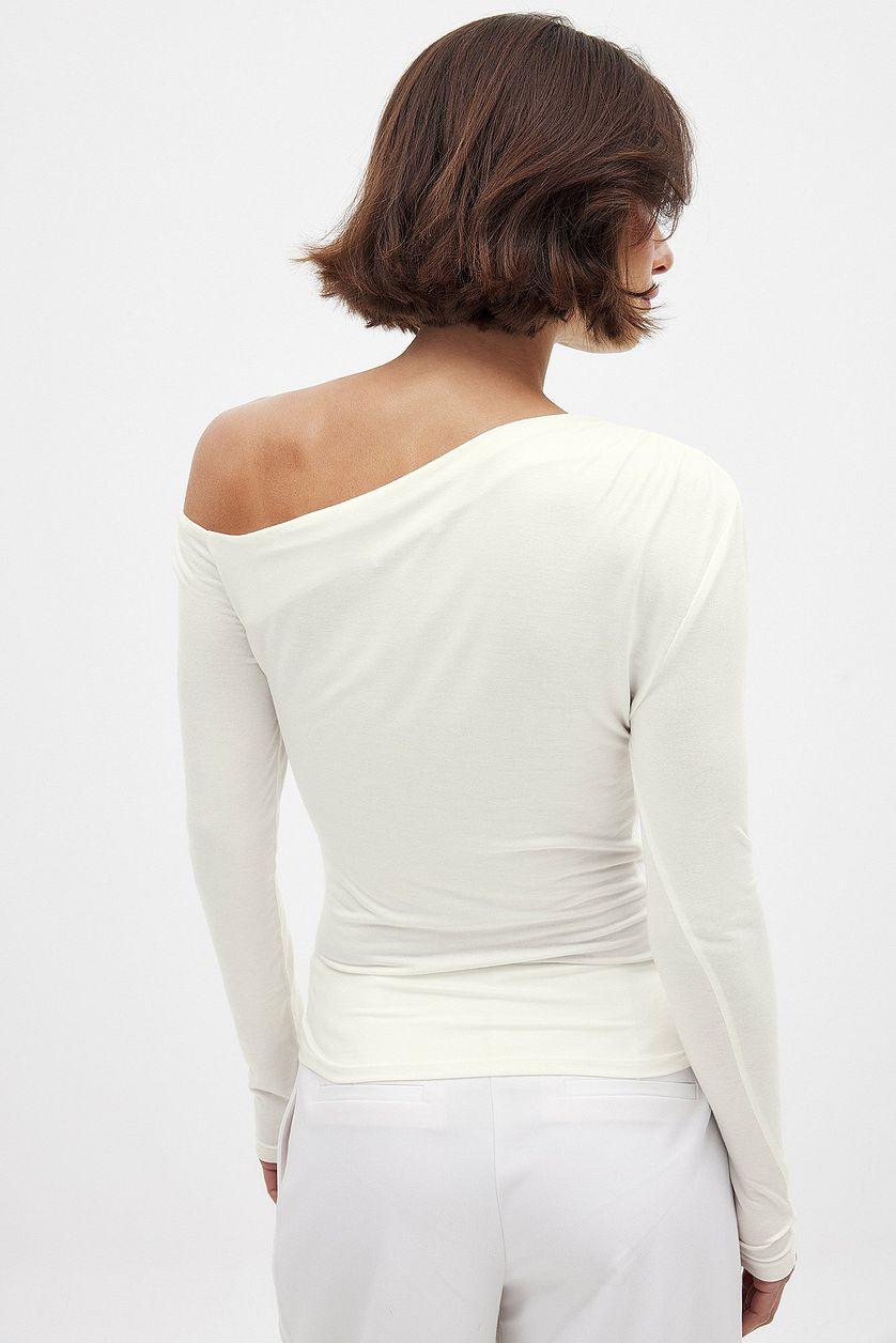 Off Shoulder Jersey Top Product Image