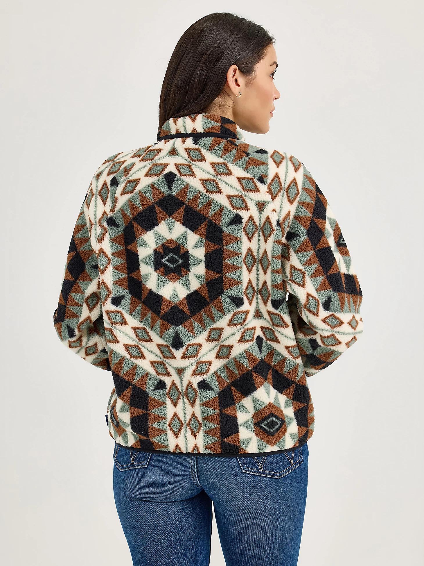 Women's Wrangler Retro® Half-Snap Sherpa Pullover Product Image