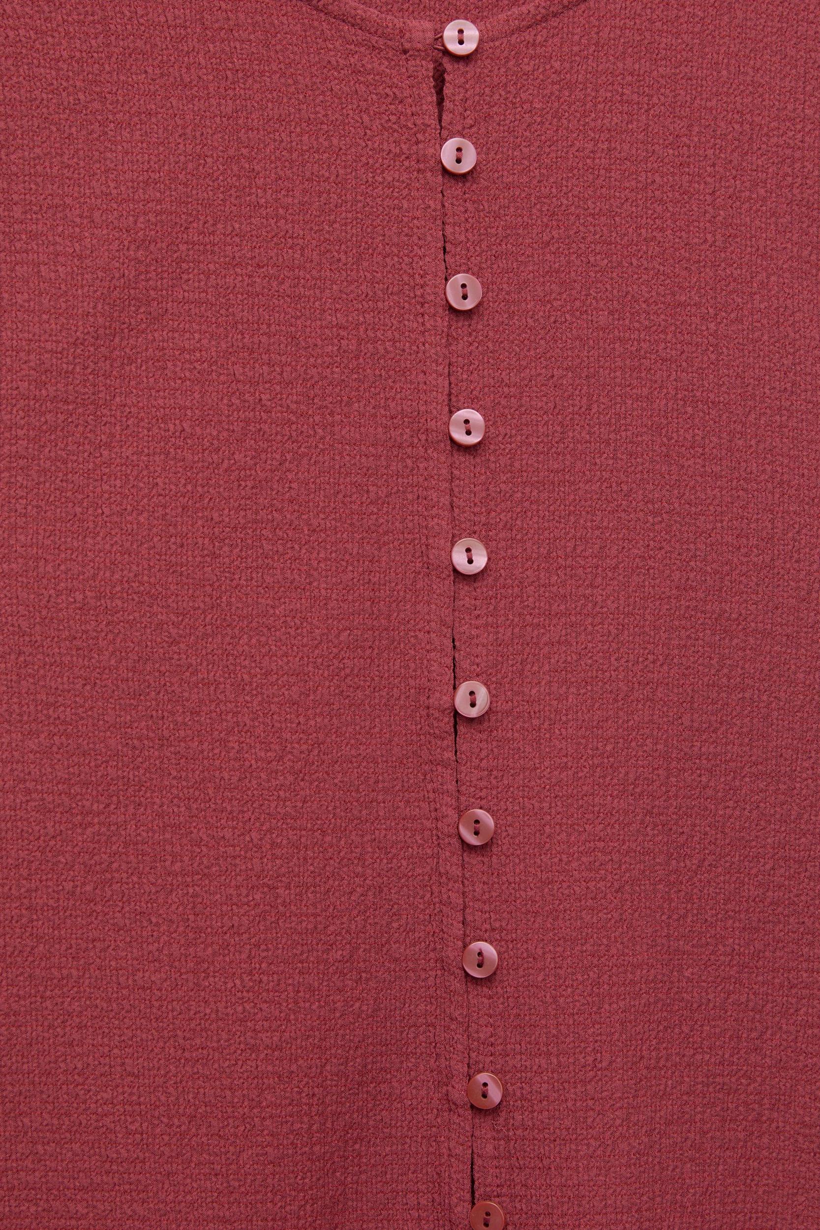 Rustic top with buttons Product Image