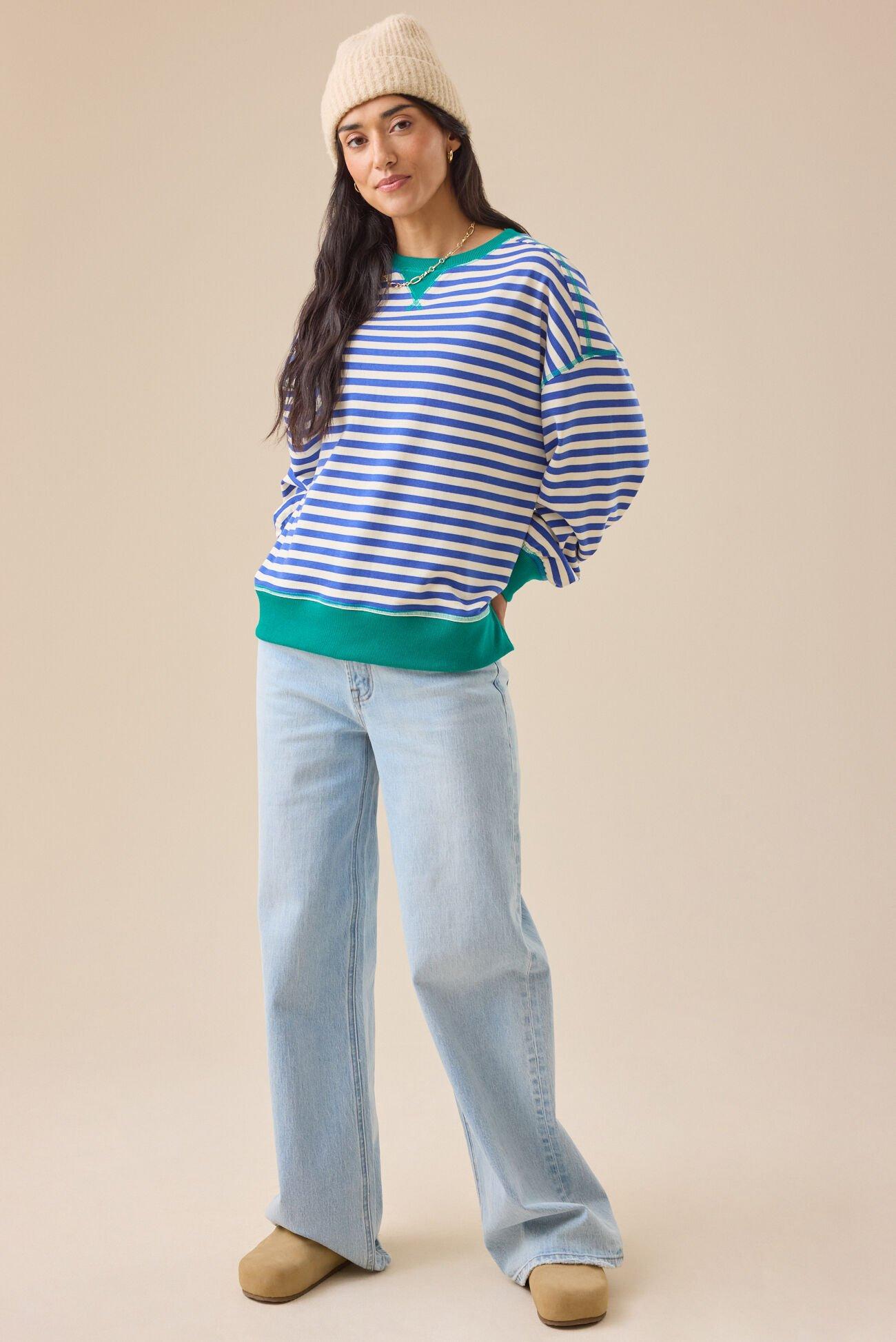 Pace Setter Stripe Crewneck Product Image