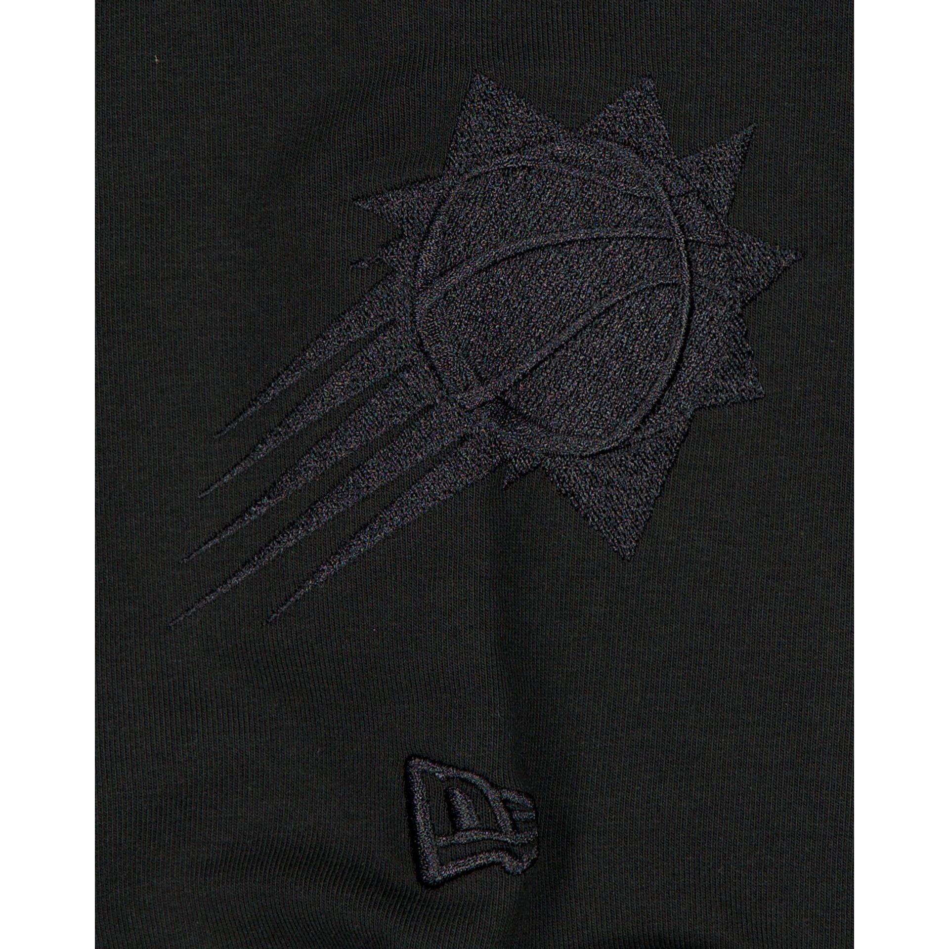 Miami Heat Black on Black Logo Select Hoodie Male Product Image