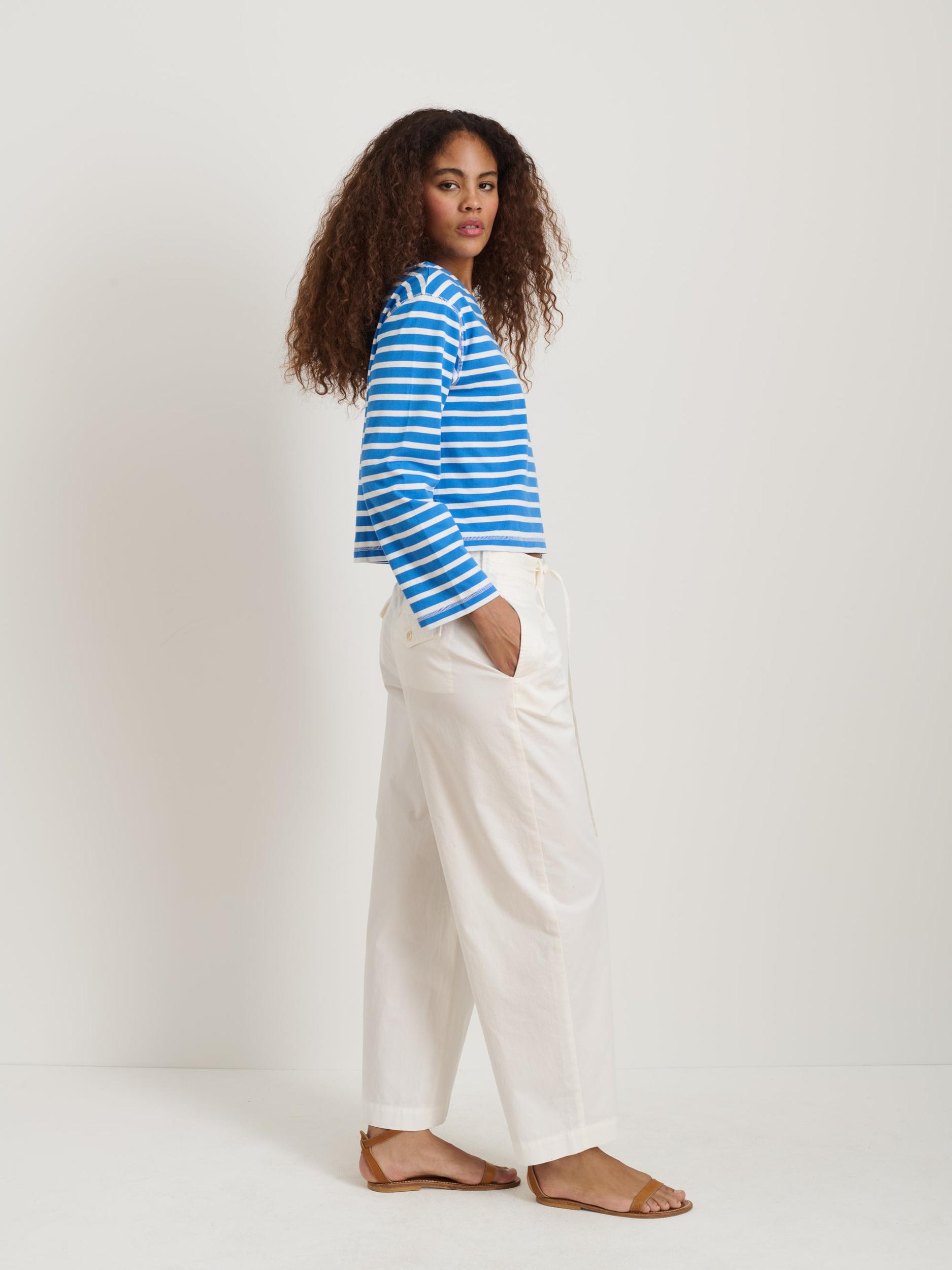 Ina Pleated Pant In Summer Twill Product Image