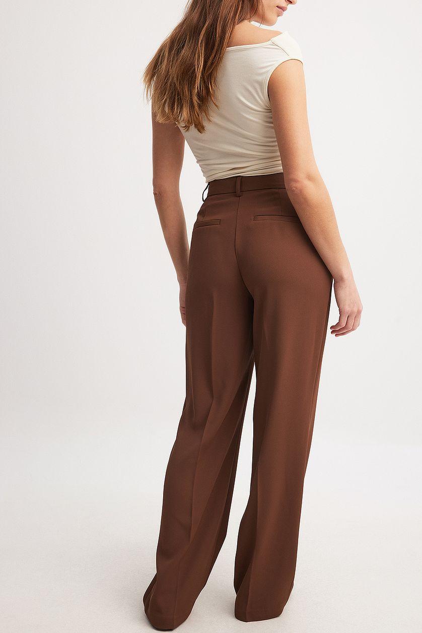 Tailored Regular Straight Leg Suit Pants Product Image