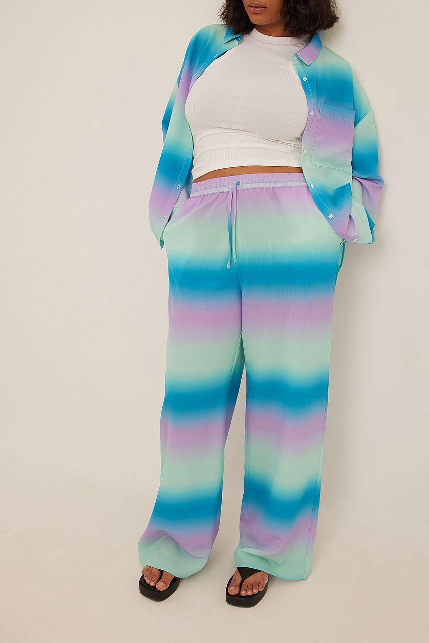 Straight Leg Structured Trousers Product Image