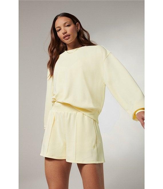 Sweaty Betty Sand Wash Cloudweight Crew Neck Long Sleeve Sweatshirt Product Image