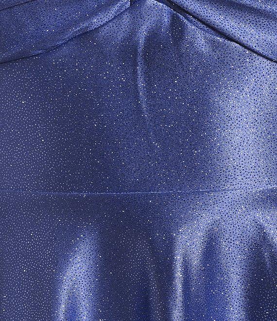 Honey and Rosie Spaghetti Strap A-Line Double Tiered Dress Product Image