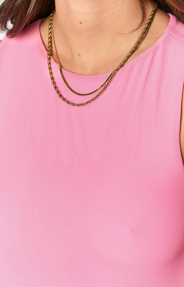 Pemela Pink Maxi Dress Baby Product Image