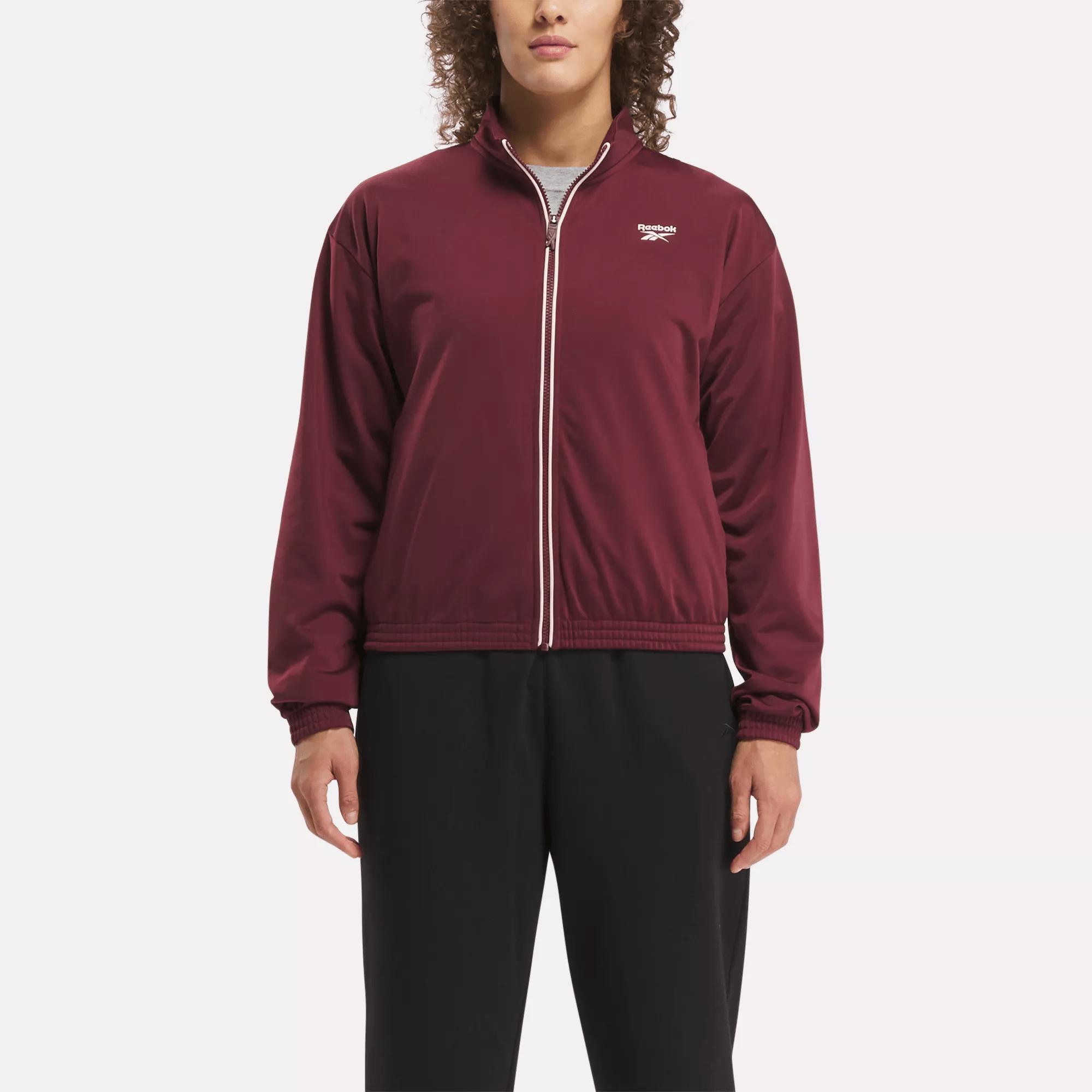 Women's Reebok Identity Back Vector Tricot Track Jacket Female Product Image