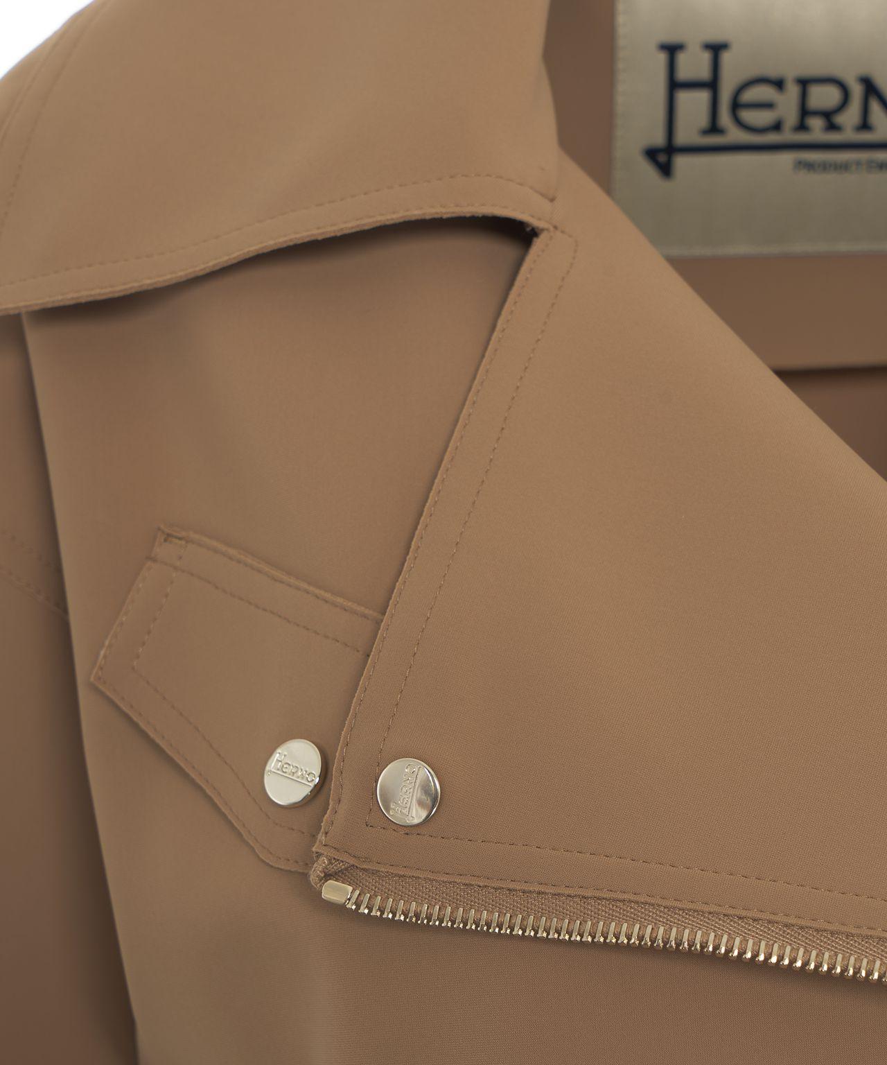 Cropped jacket in scuba Product Image