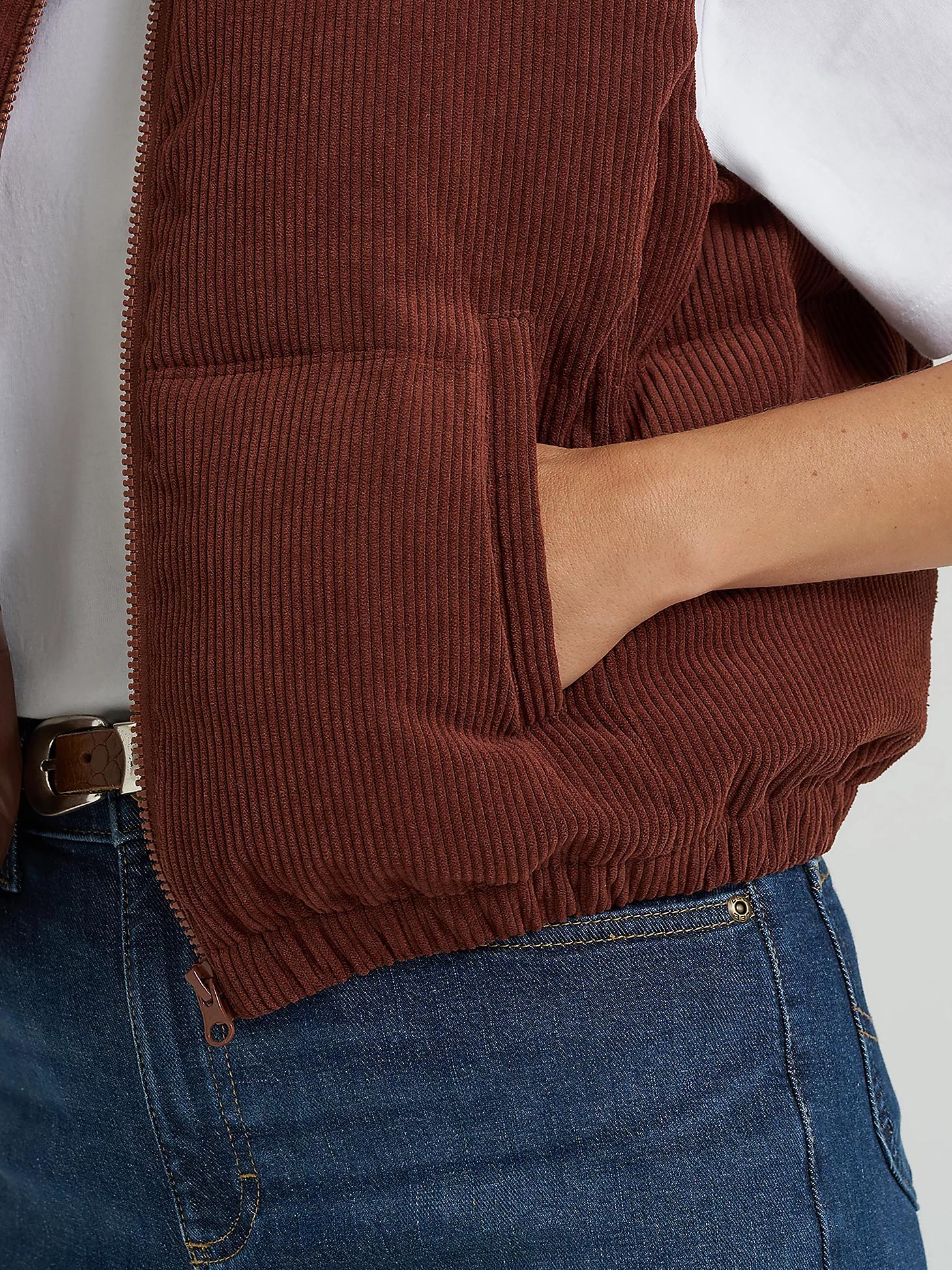 Women's Corduroy Puffer Vest | Women's Jackets & Outerwear | Lee® Product Image