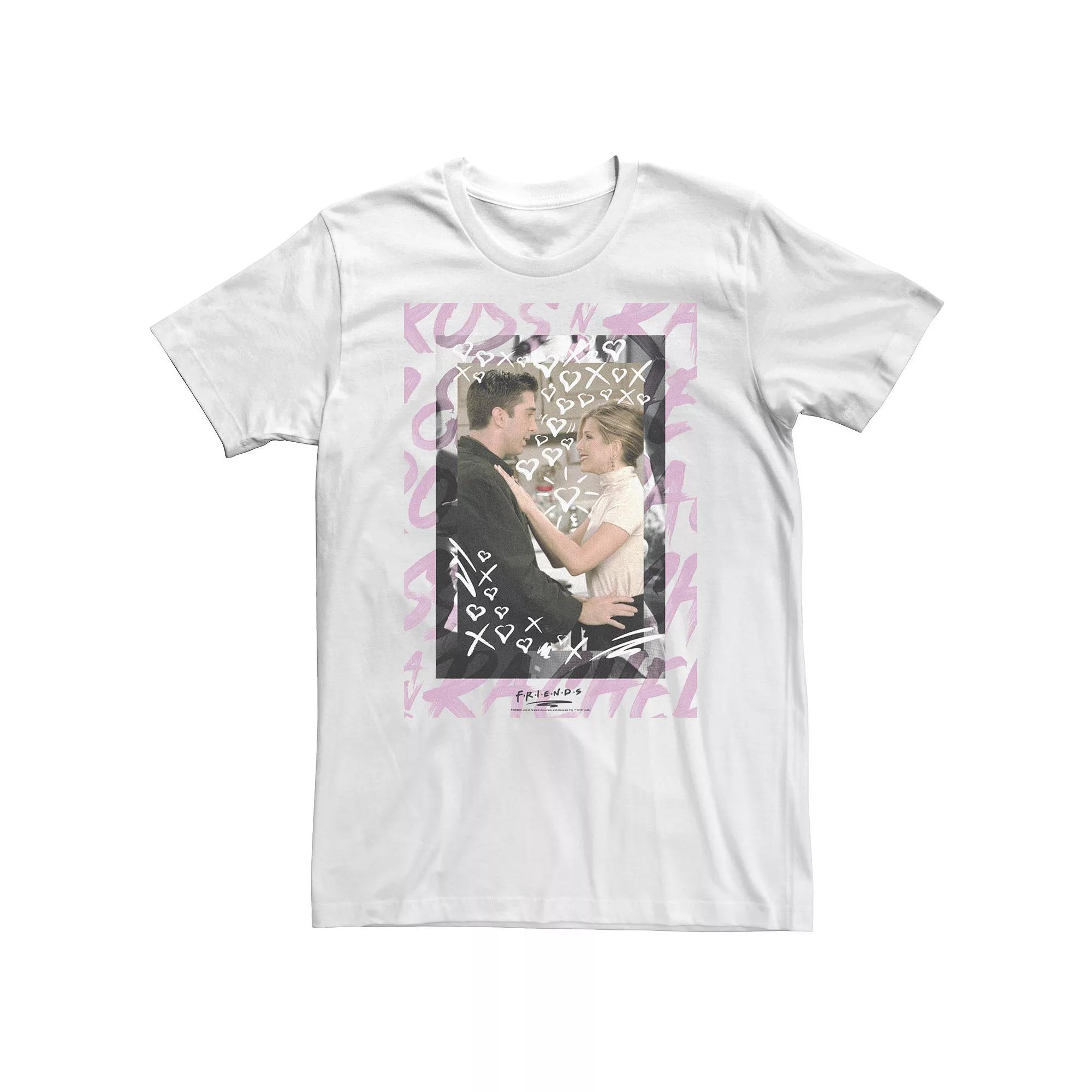 Big & Tall Friends Ross And Rachel Tee, Men's,  Product Image