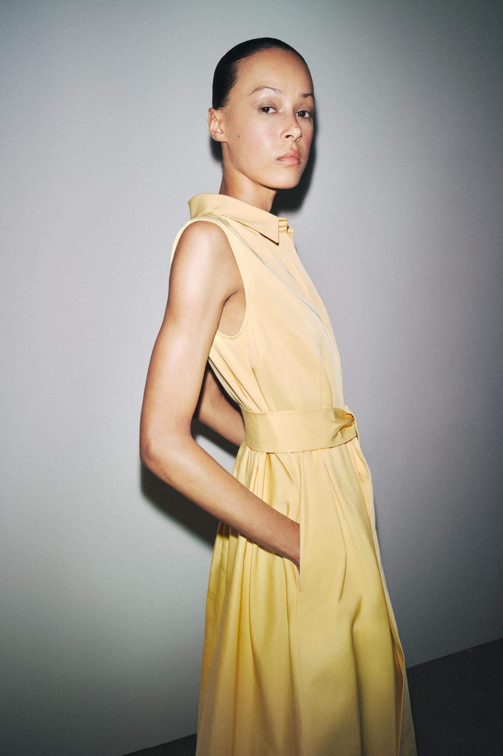 ZW COLLECTION BELTED SHIRT DRESS Product Image