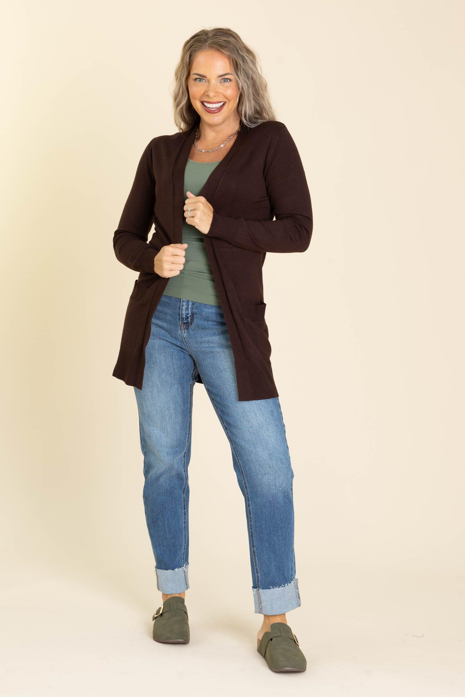 Lightweight Mid Length Cardigan Product Image
