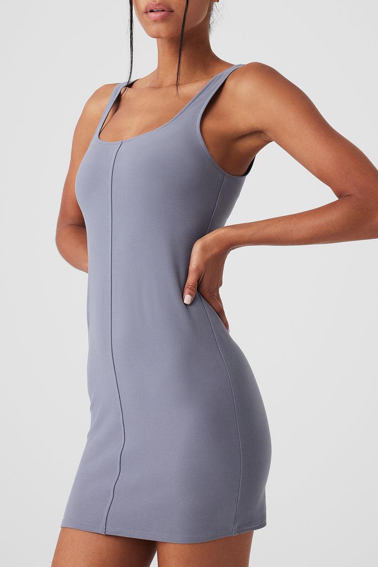 Alosoft Head Start Dress - Fog Product Image