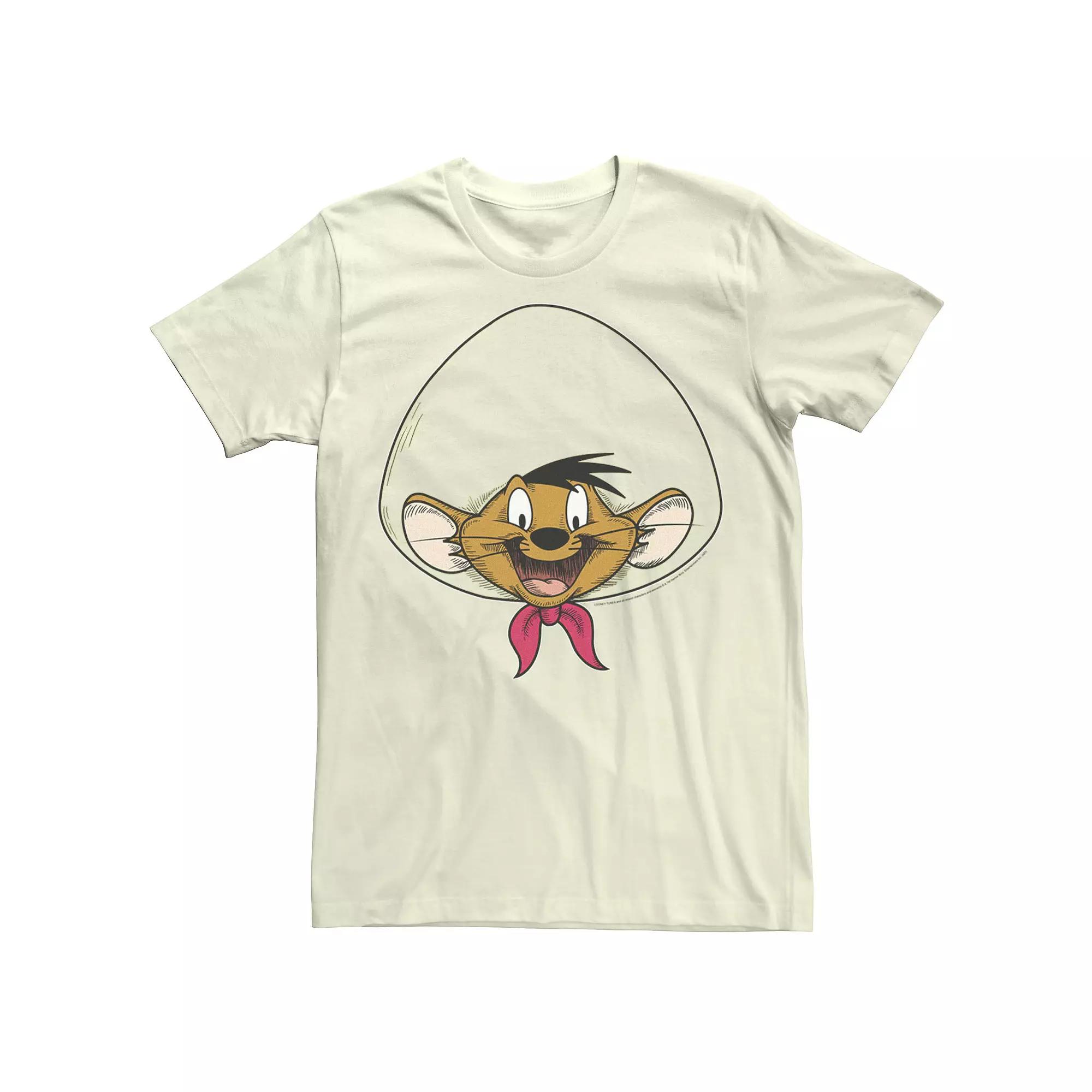 Men's Looney Tunes Speedy Gonzales Big Face Tee,  Product Image