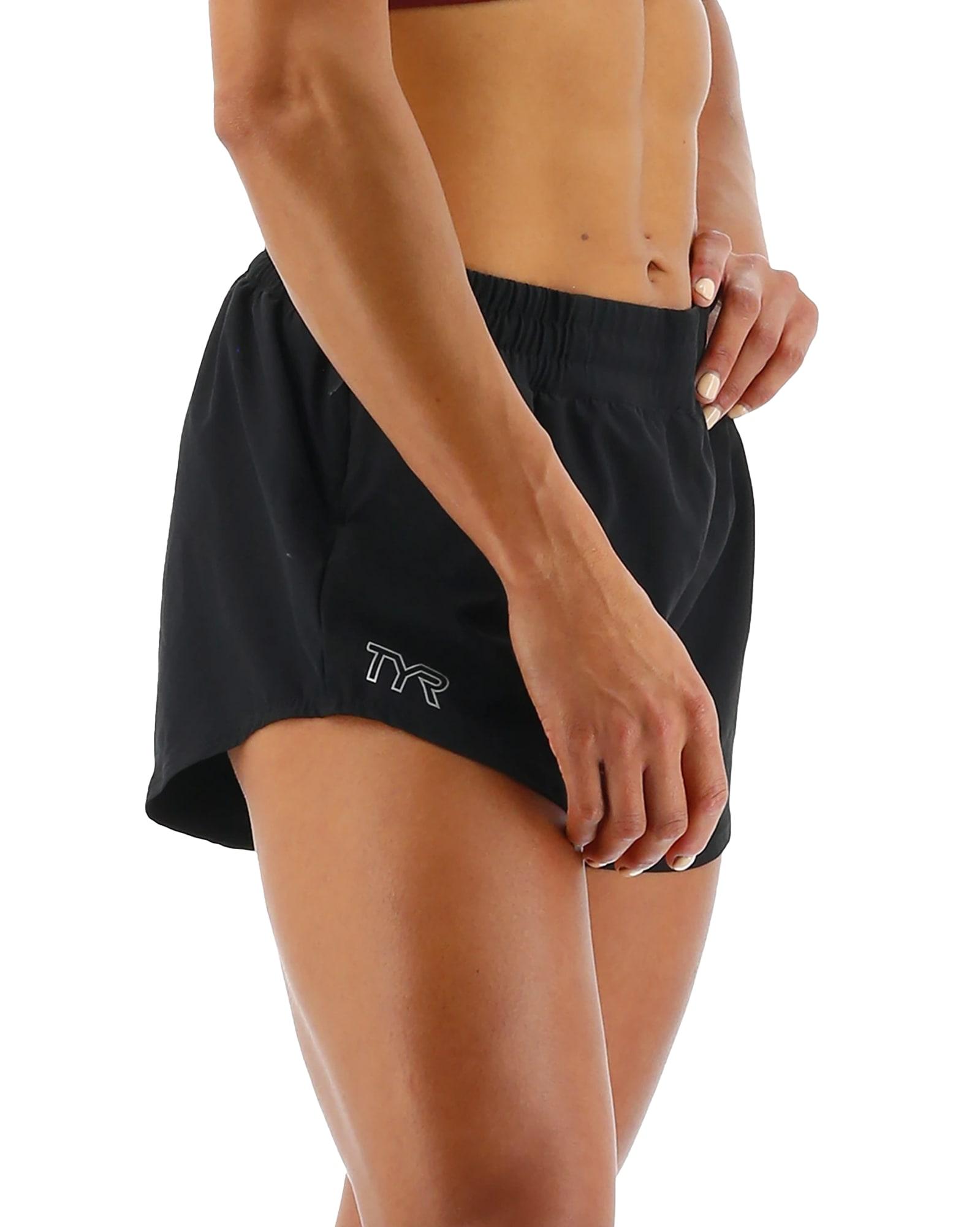 TYR Women's Hydrosphere Pace Running Shorts - Solid Product Image