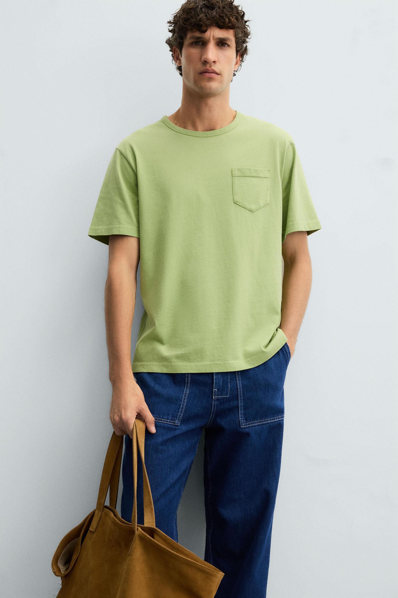 WASHED POCKET T-SHIRT Product Image