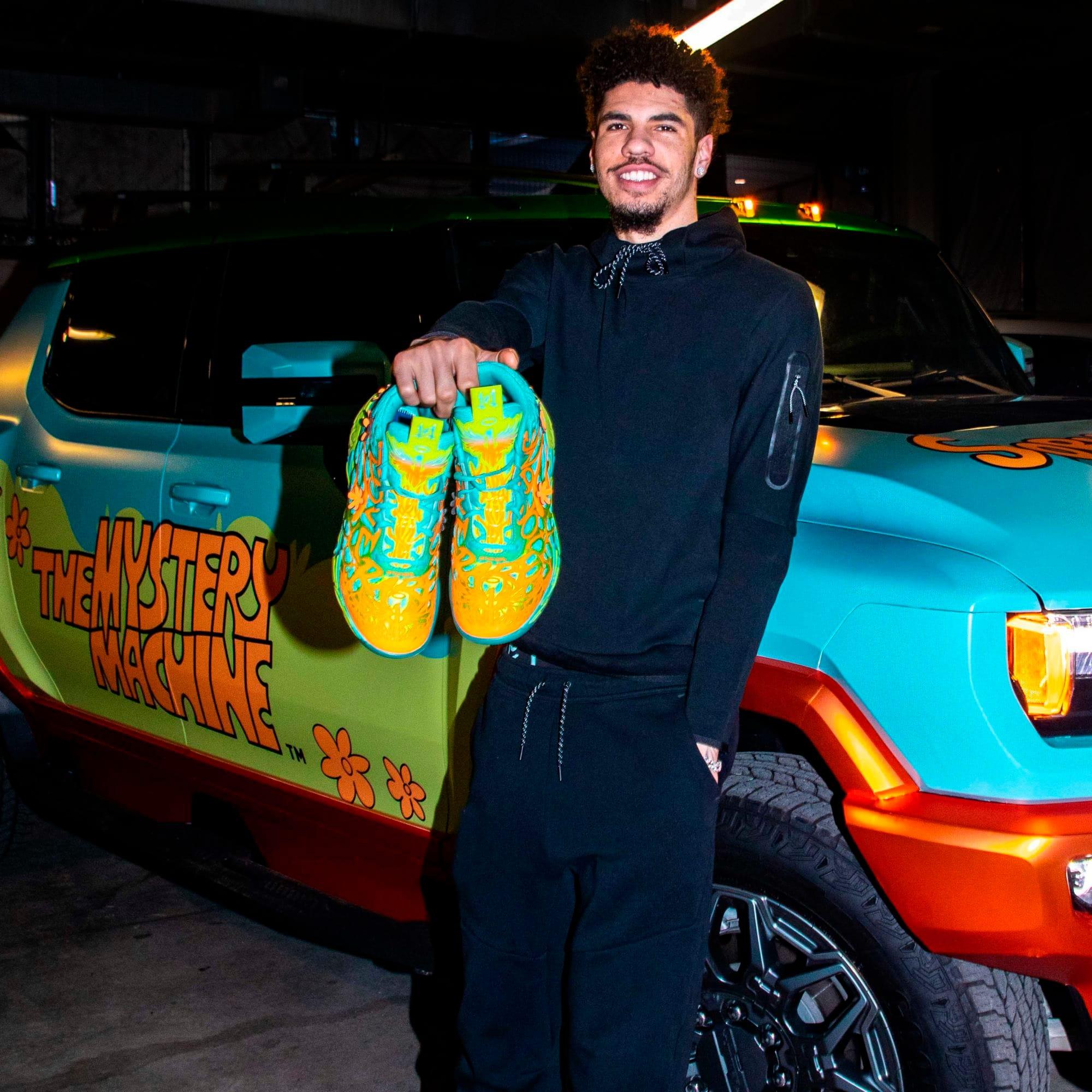 PUMA x LAMELO BALL MB.04 Scooby-Doo Men's Basketball Shoes Product Image
