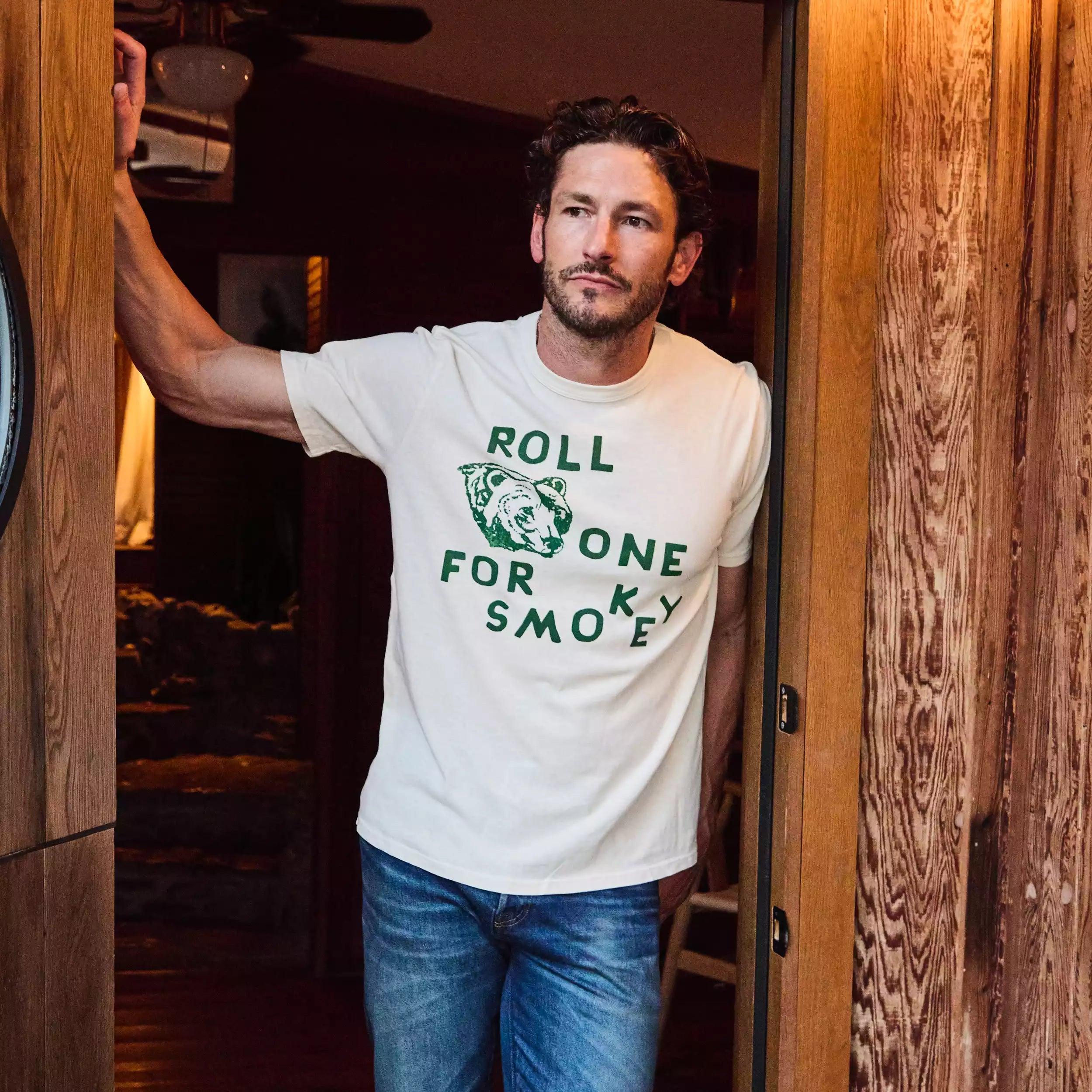 Austin Record Tee - Vintage White Product Image