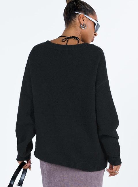Ryanna Sweater Black Product Image