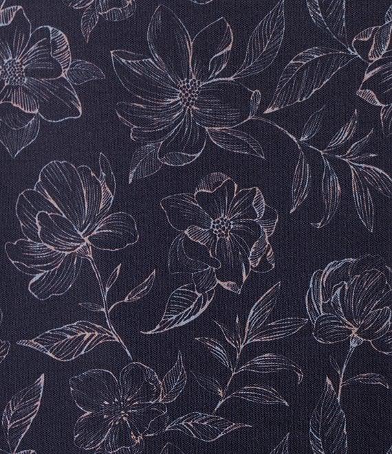 Hart Schaffner Marx The Mr. Classic Collection Short Sleeve Floral Print Coatfront Shirt Product Image